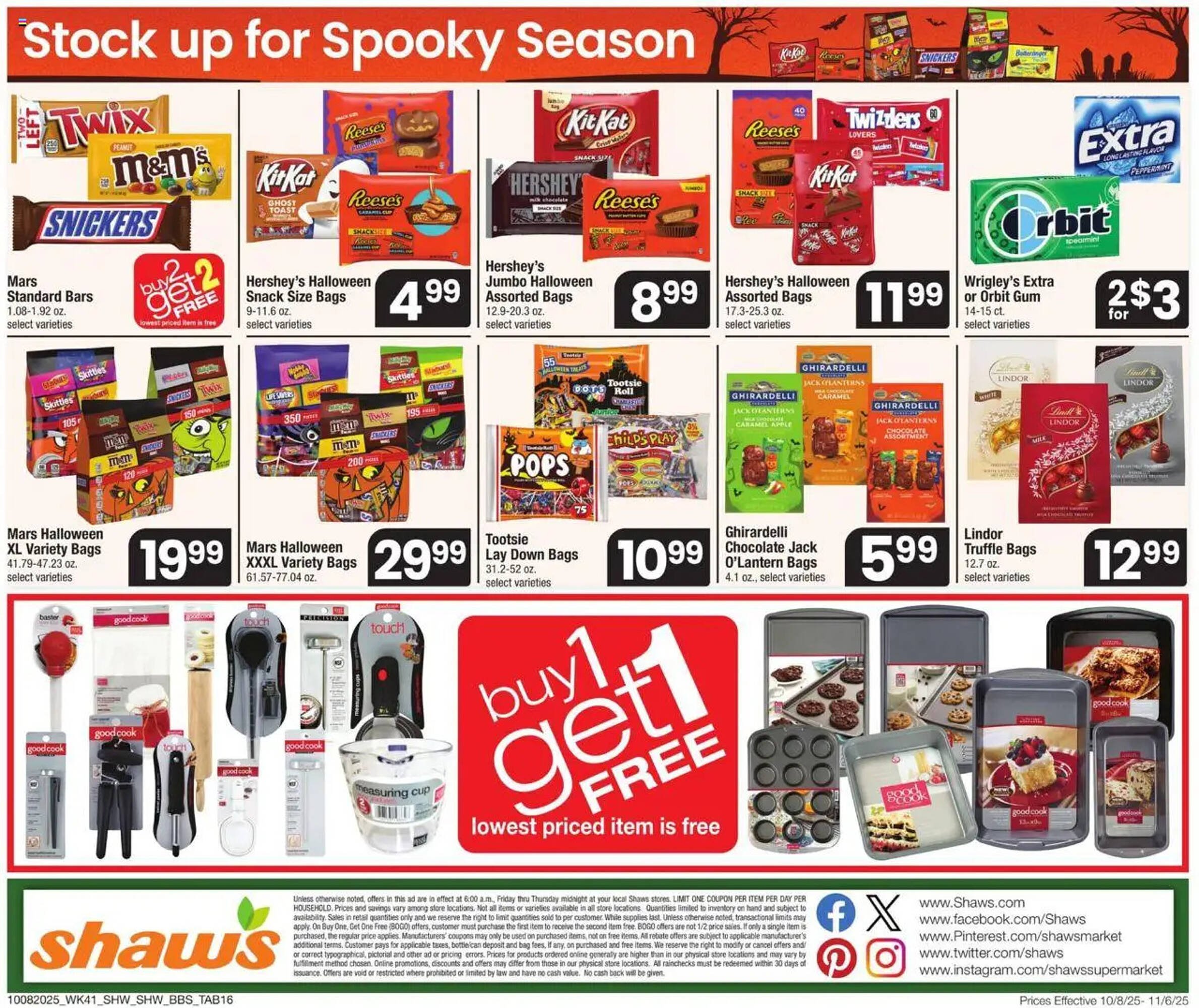 Shaw&#039;s flyer (2025-10-08 - 2025-11-07) | 16