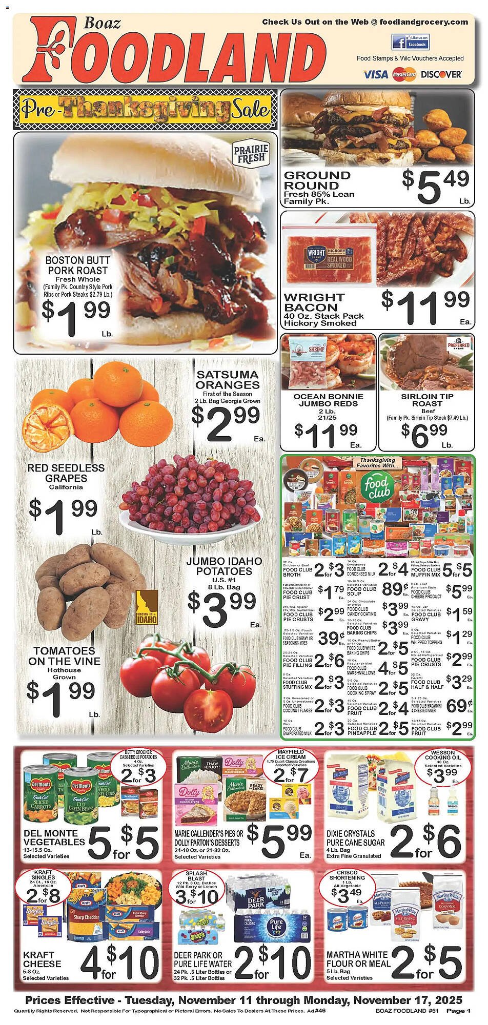 Foodland weekly ad (2025-11-11 - 2025-11-18) | 1