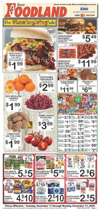 Foodland weekly ad (2025-11-11 - 2025-11-18)