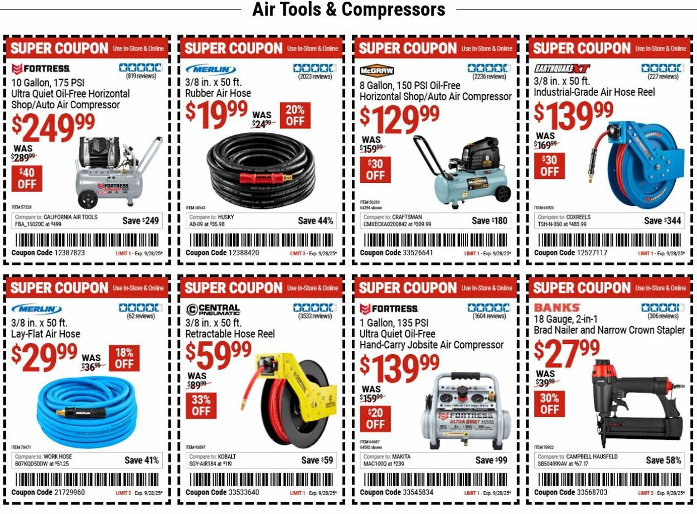 Harbor Freight Tools weekly ad (2025-09-15 - 2025-09-24) | 1
