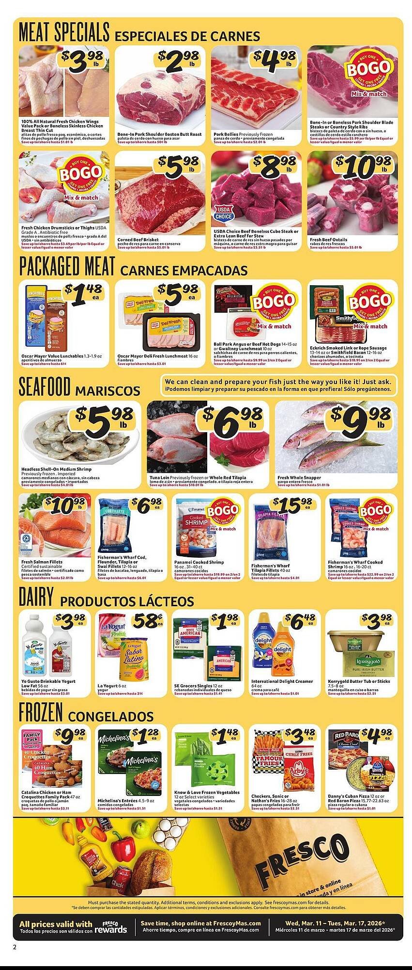 Fresco y Más weekly ad
