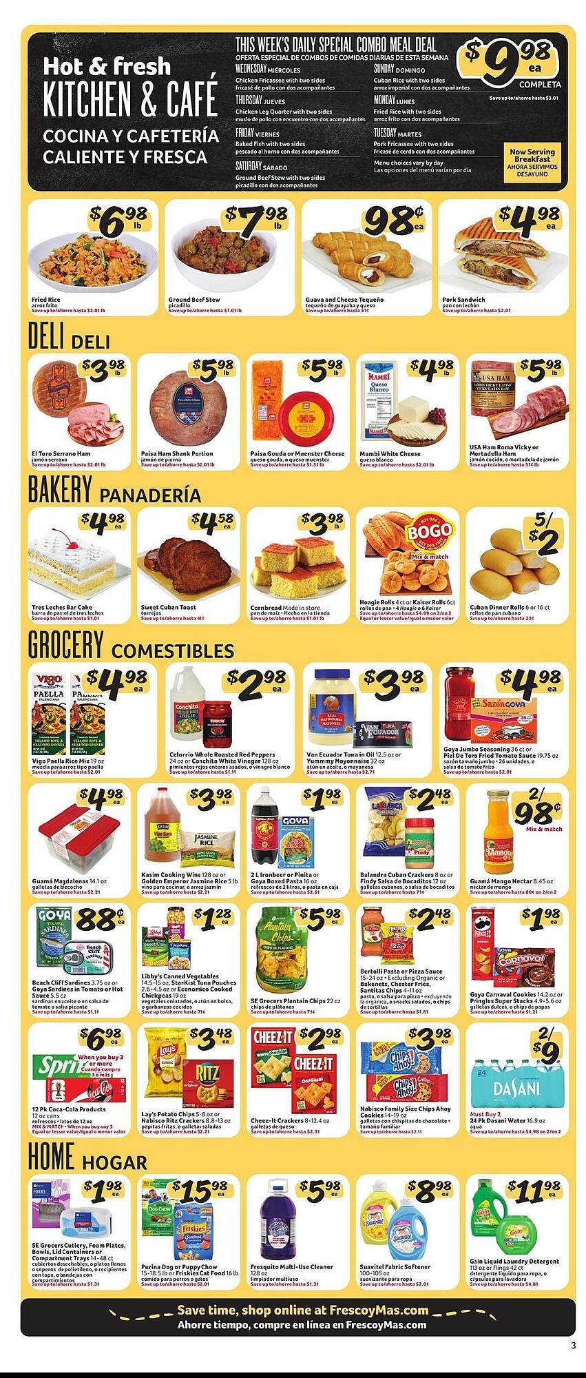 Fresco y Más weekly ad