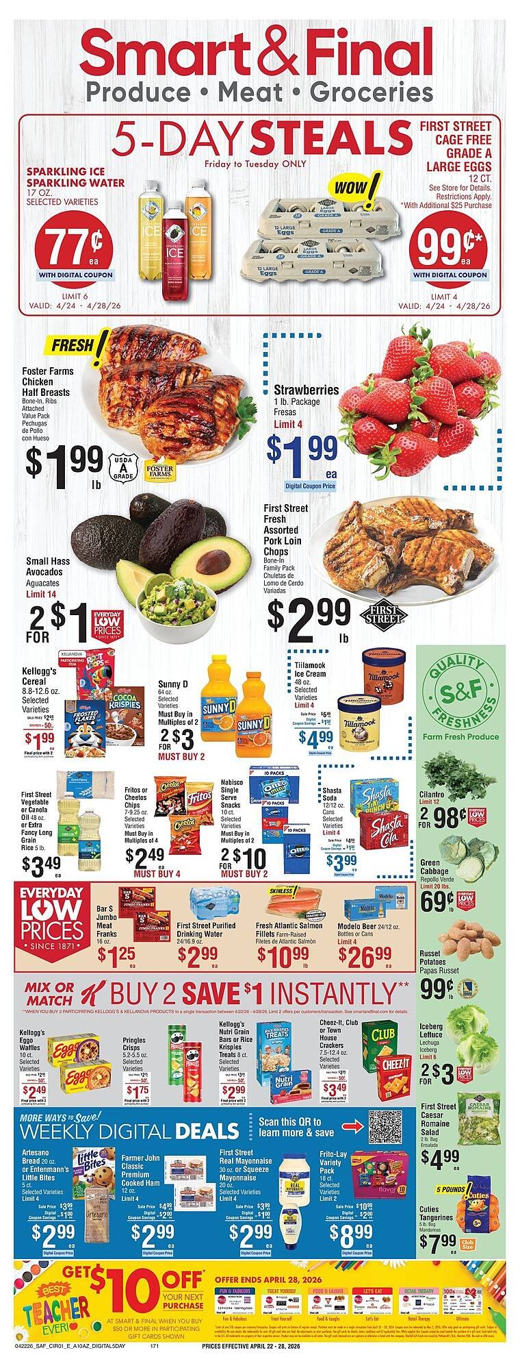 Smart &amp; Final weekly ad