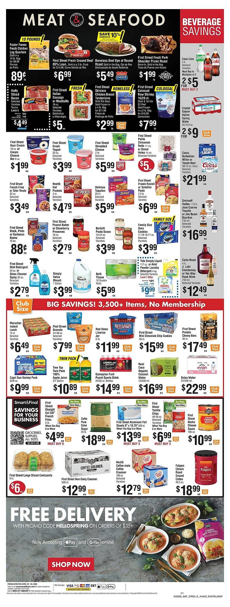 Smart &amp; Final weekly ad