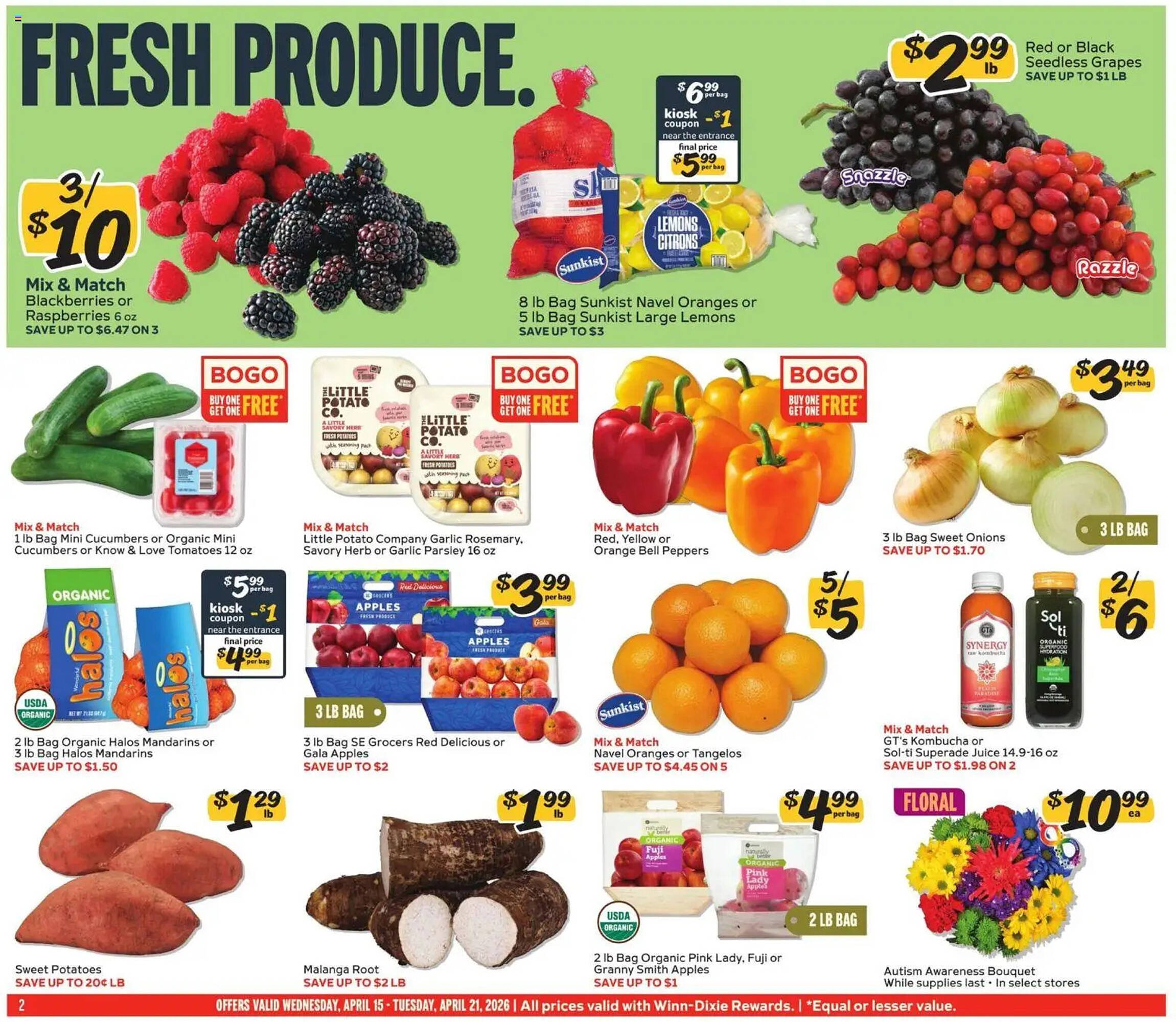 Winn Dixie weekly ad