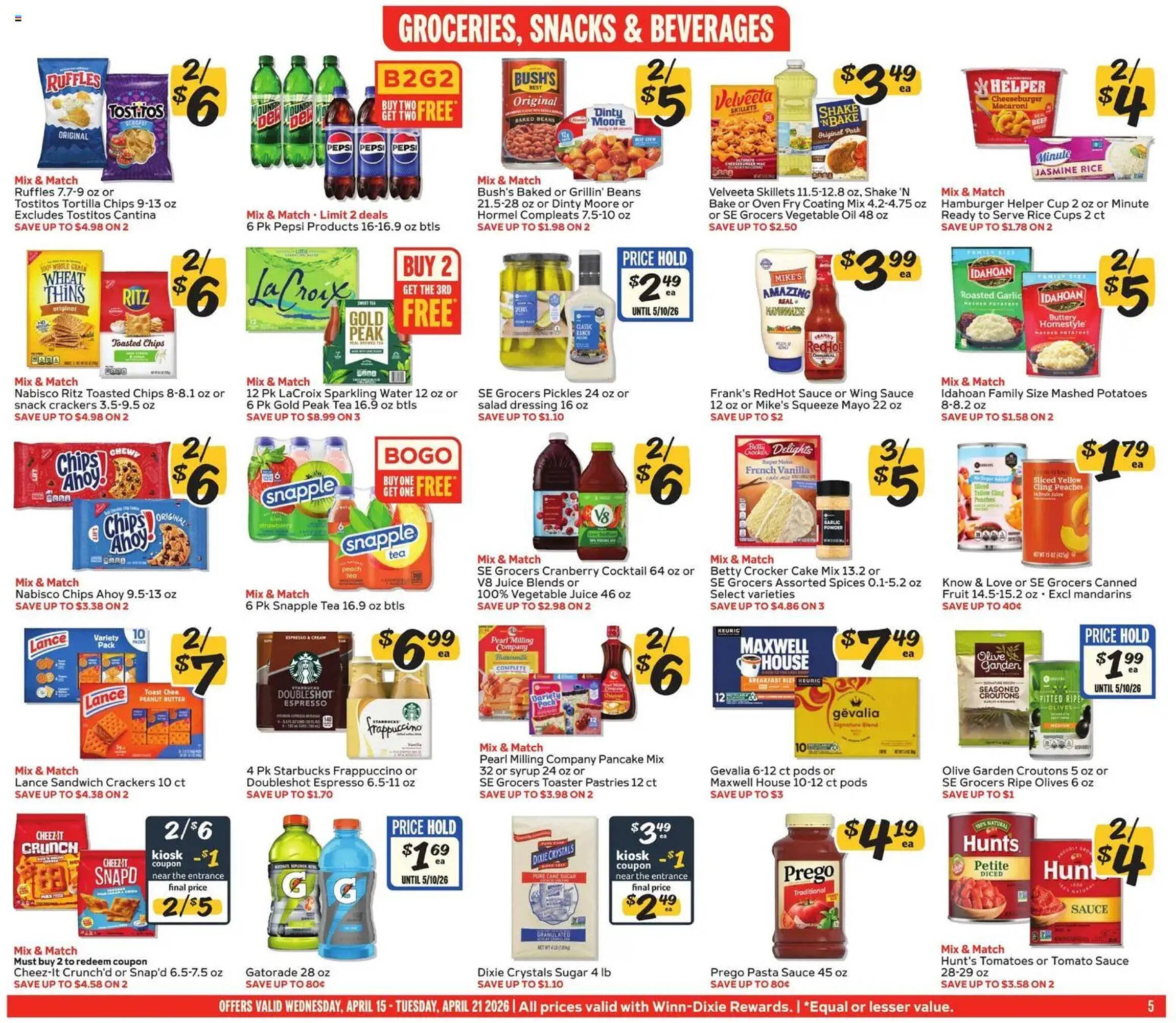 Winn Dixie weekly ad