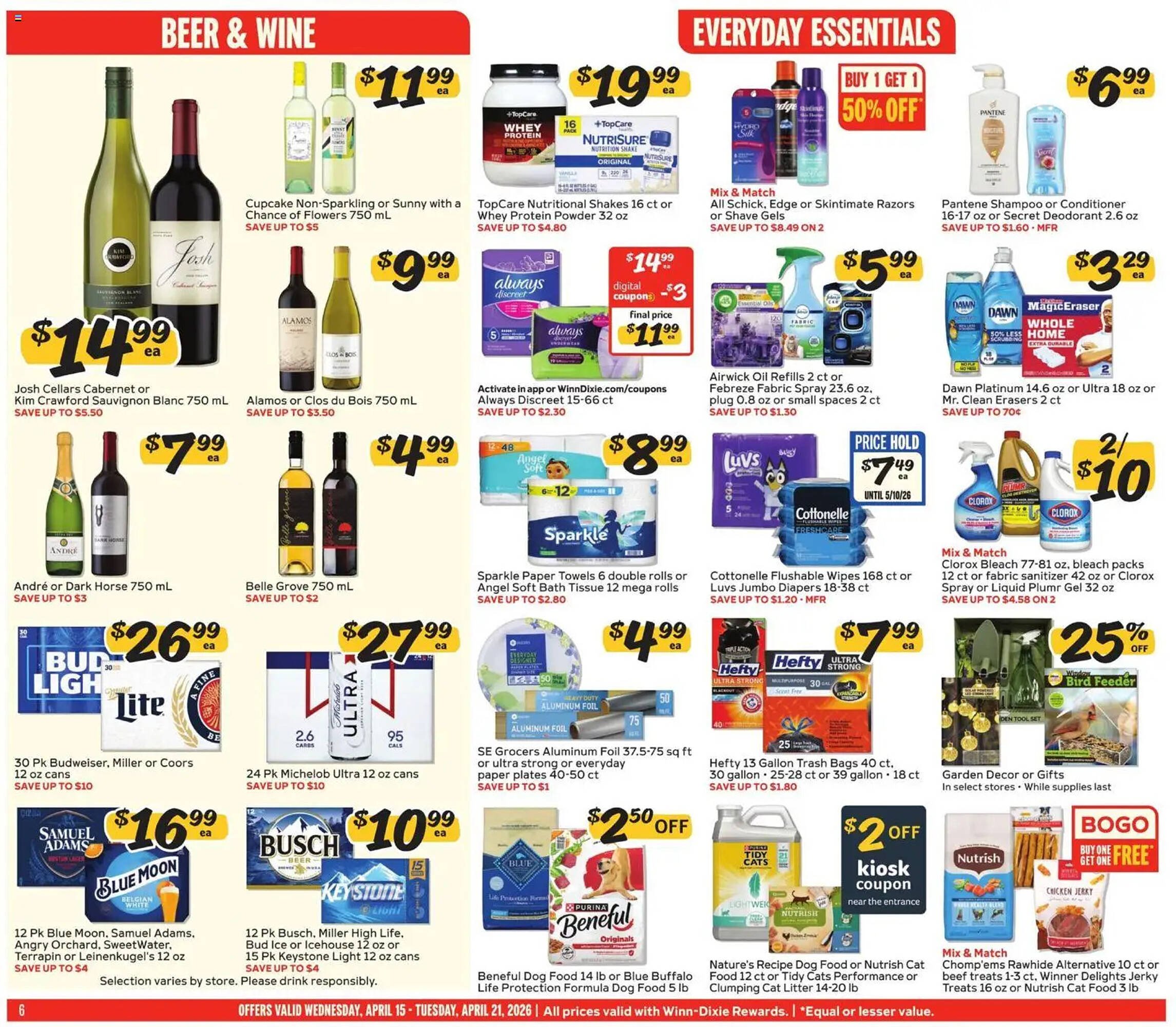 Winn Dixie weekly ad