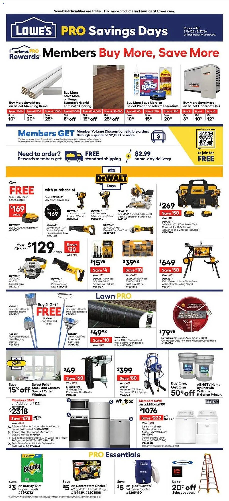 Lowe's weekly ad