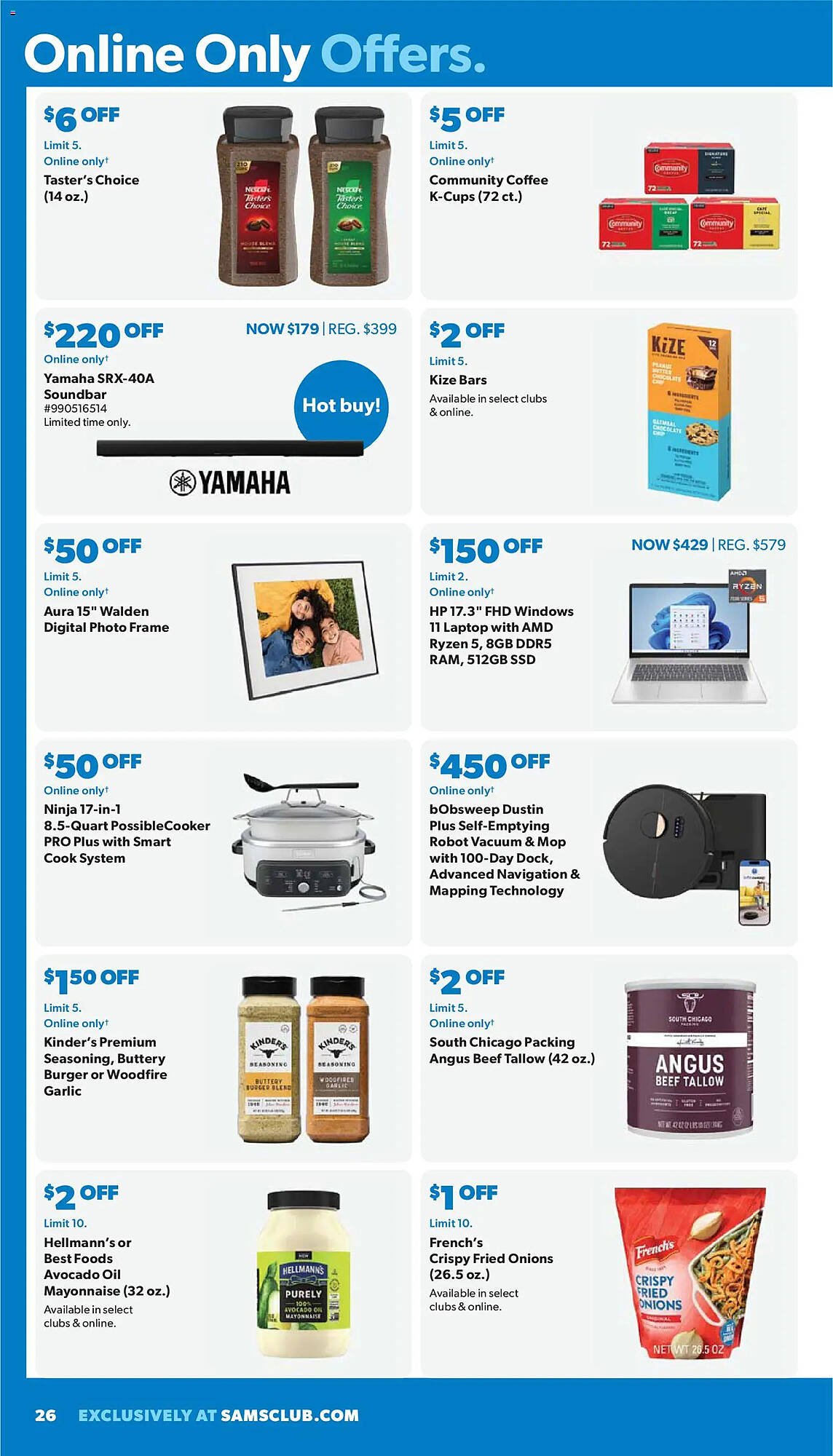 Sam's Club weekly ad