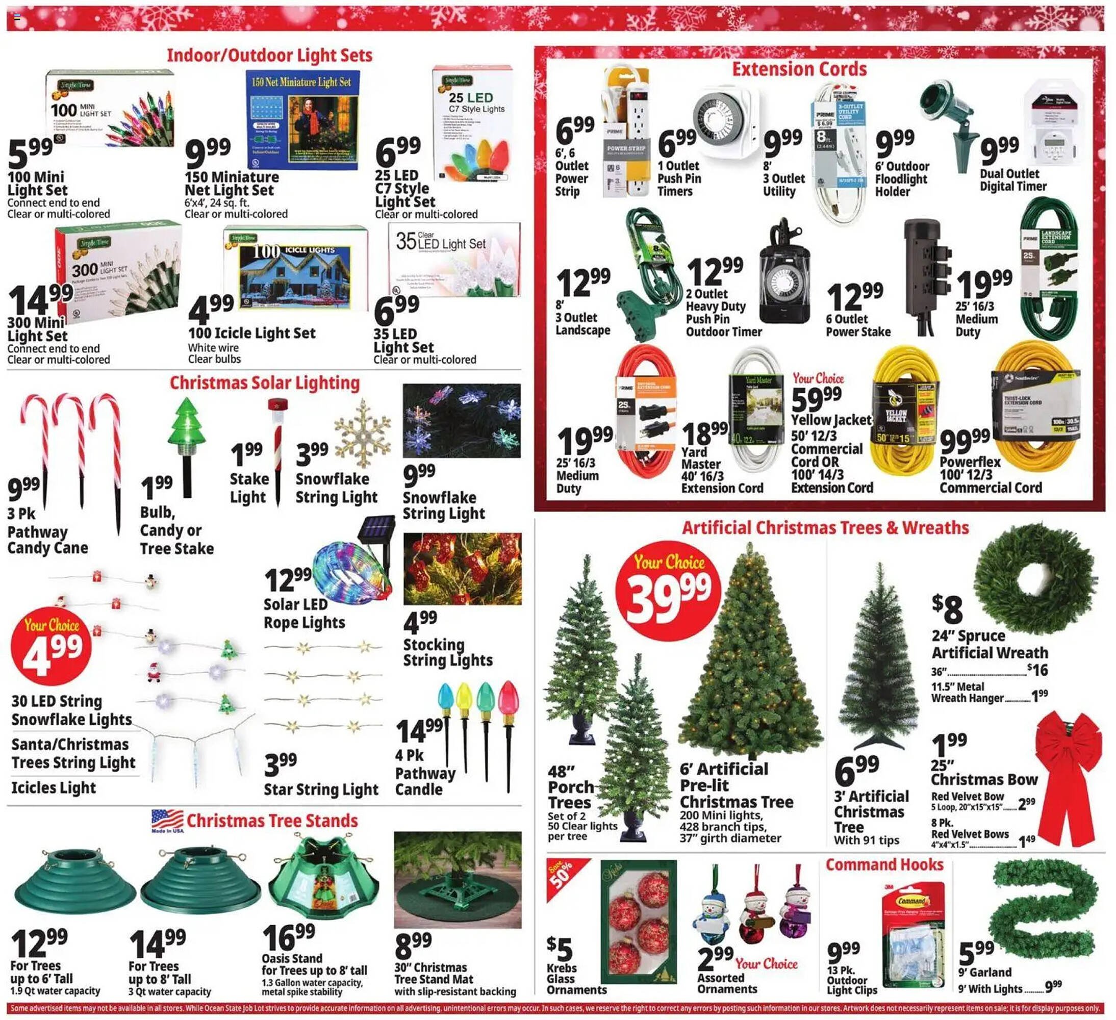 Ocean State Job Lot flyer