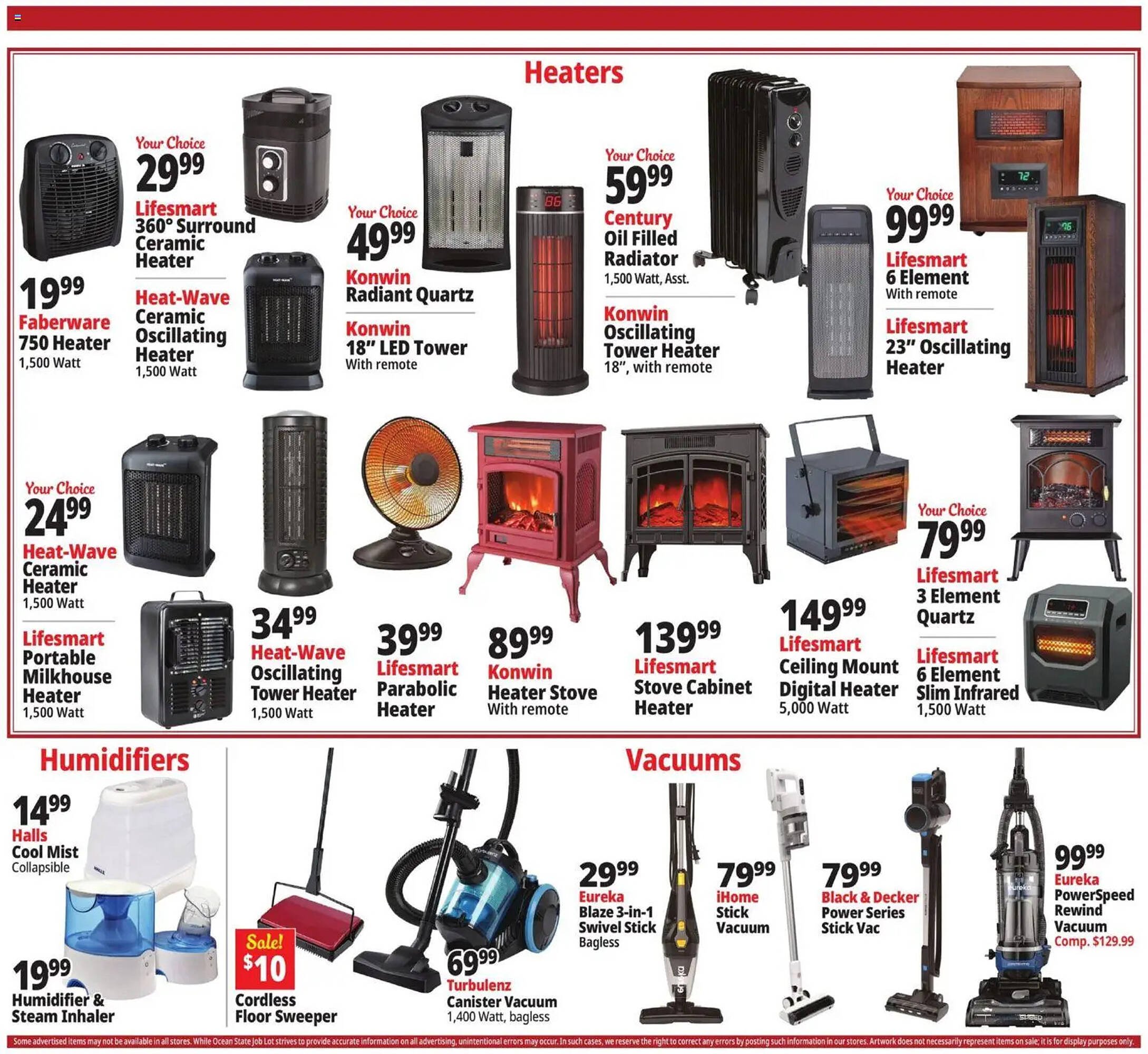 Ocean State Job Lot flyer