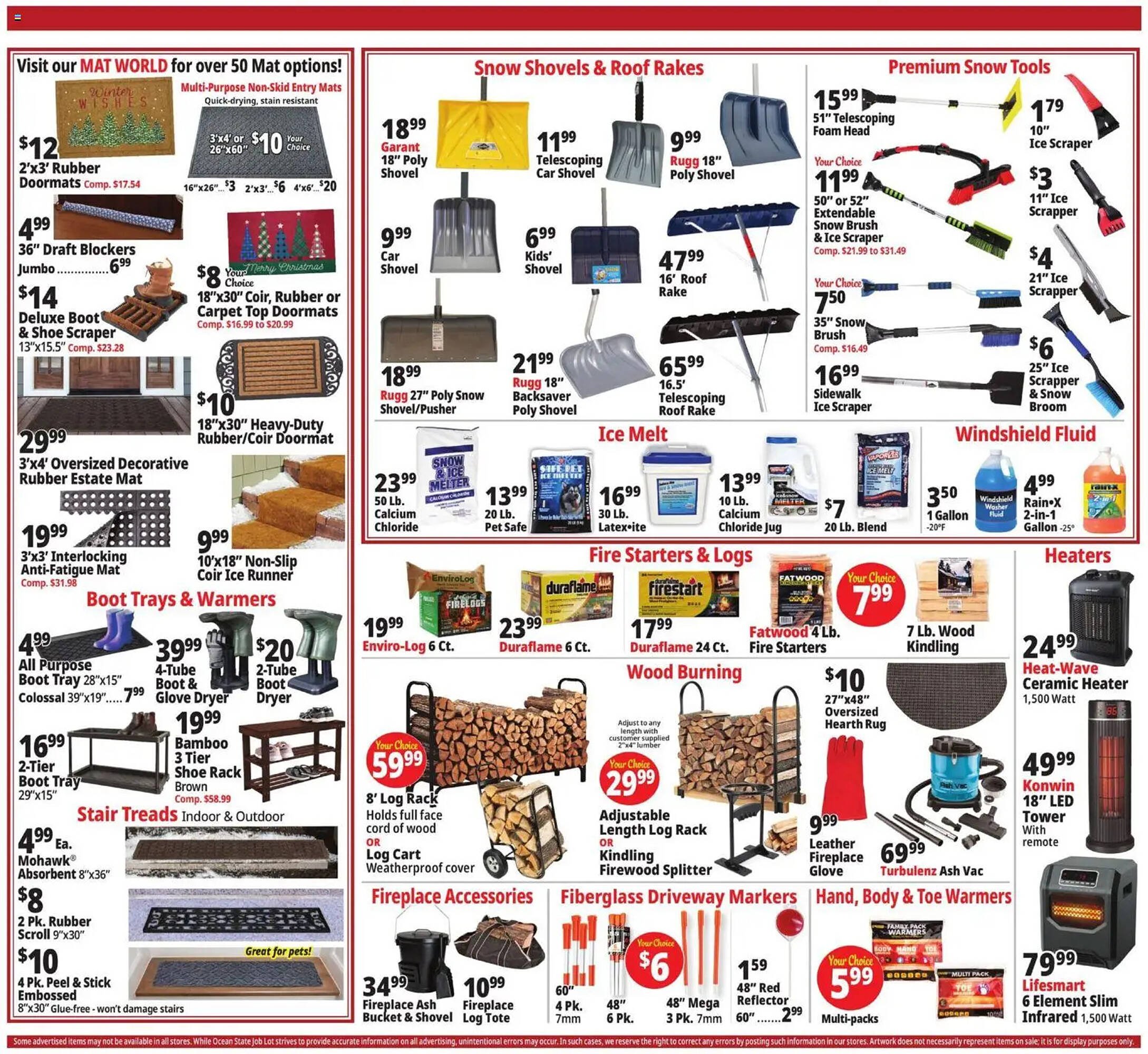 Ocean State Job Lot flyer