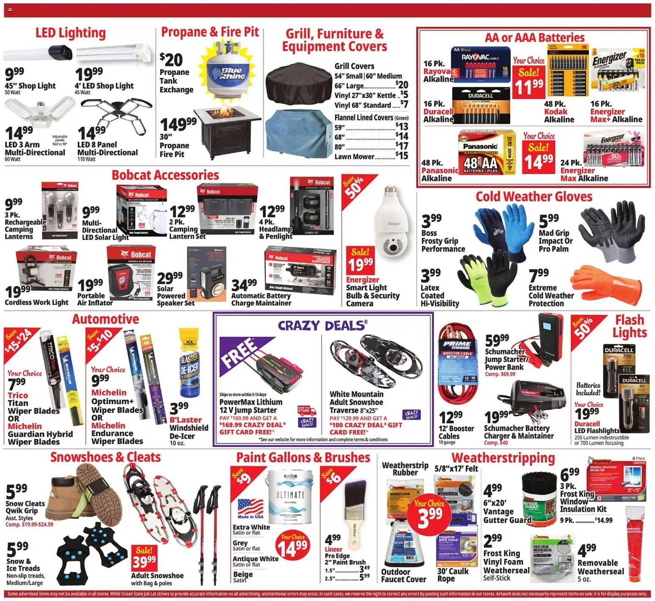 Ocean State Job Lot flyer