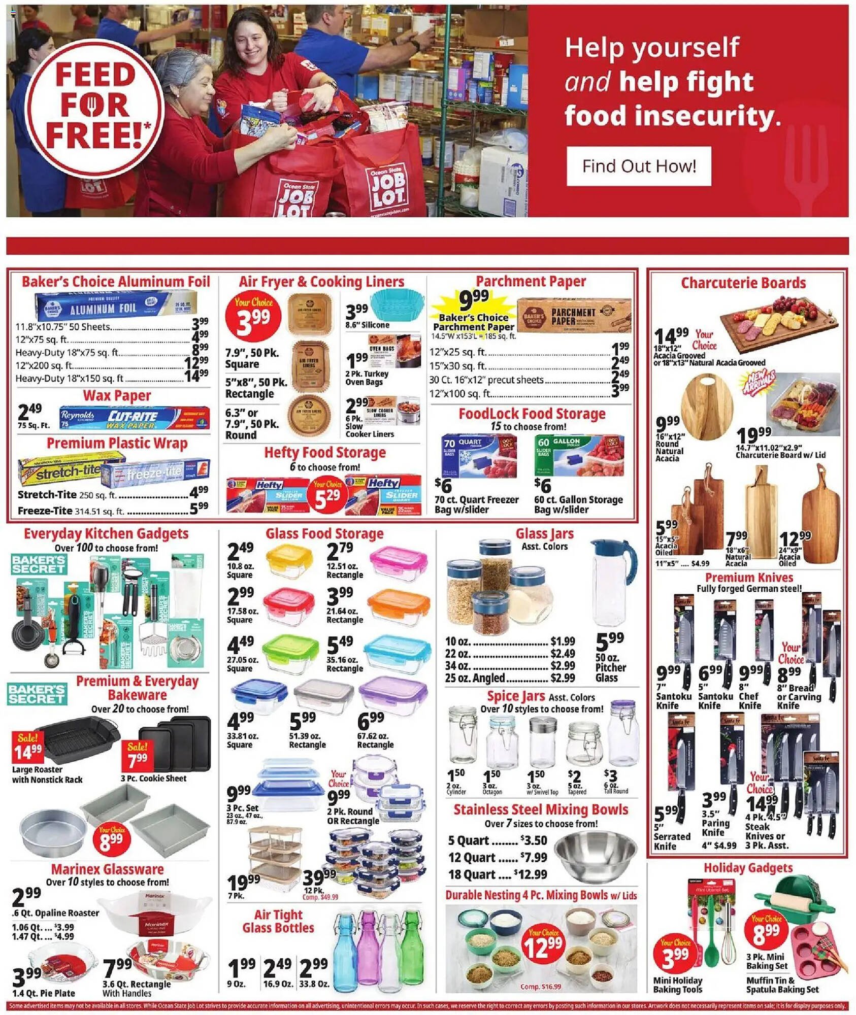 Ocean State Job Lot flyer