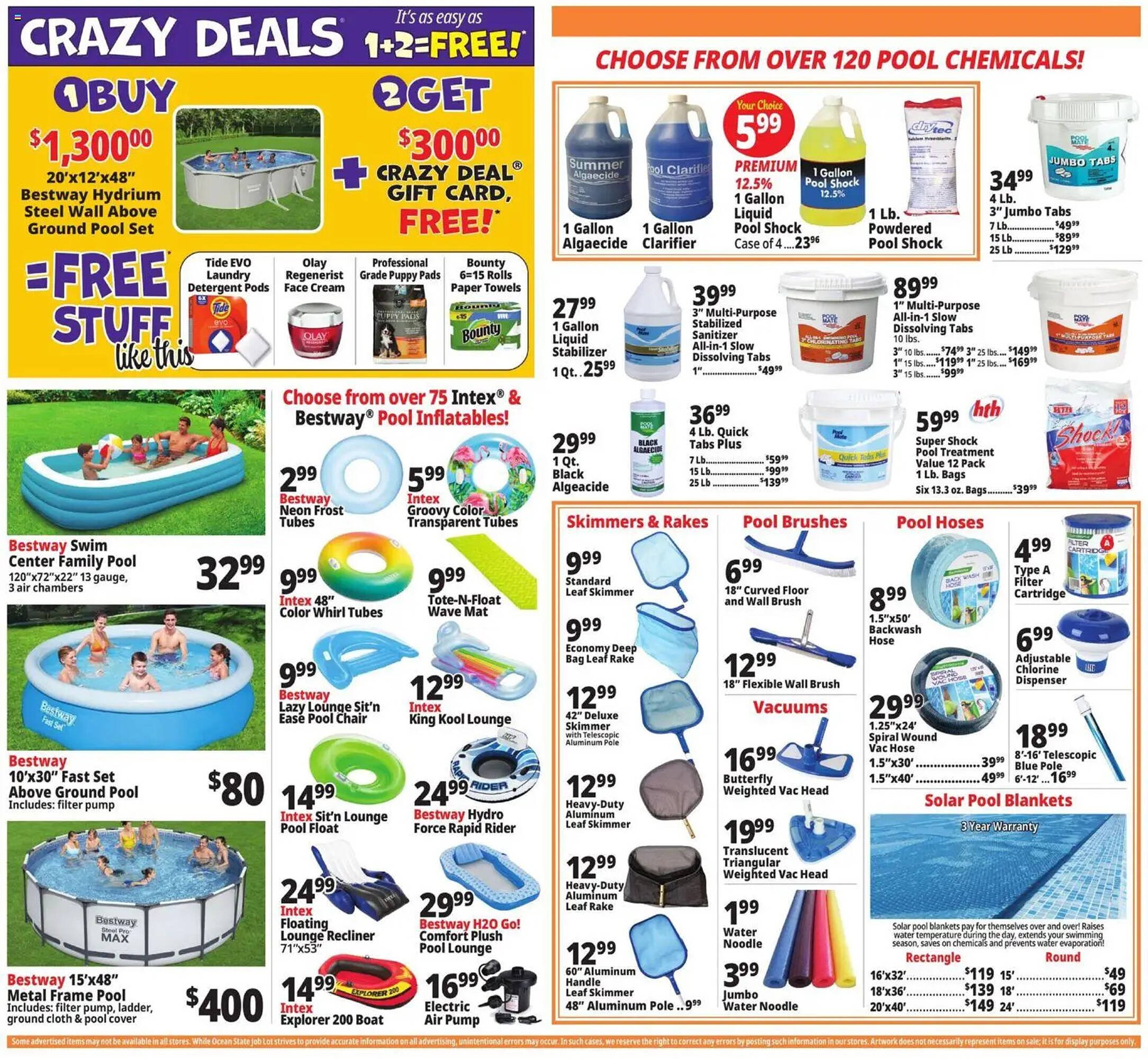 Ocean State Job Lot flyer