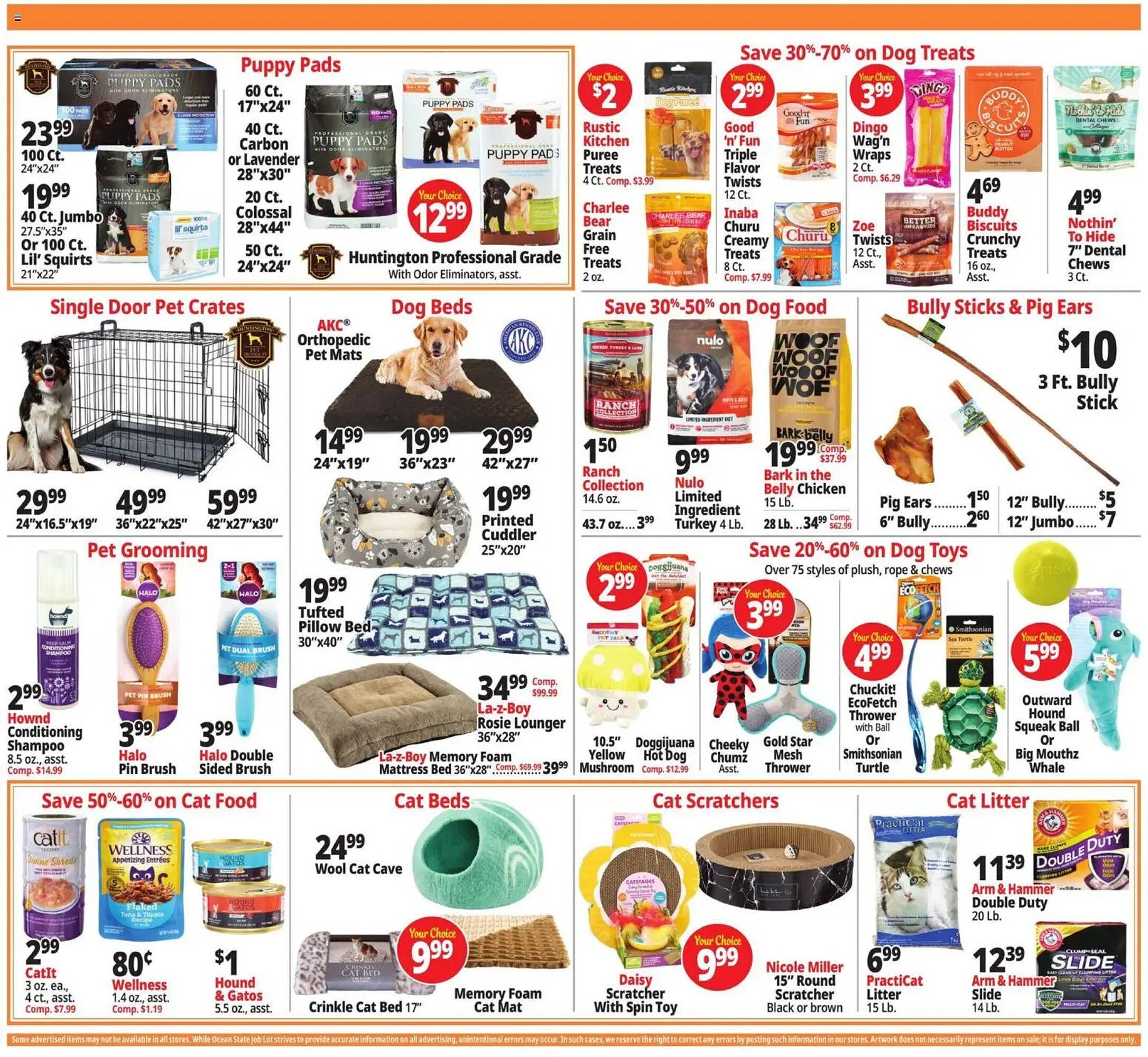 Ocean State Job Lot flyer