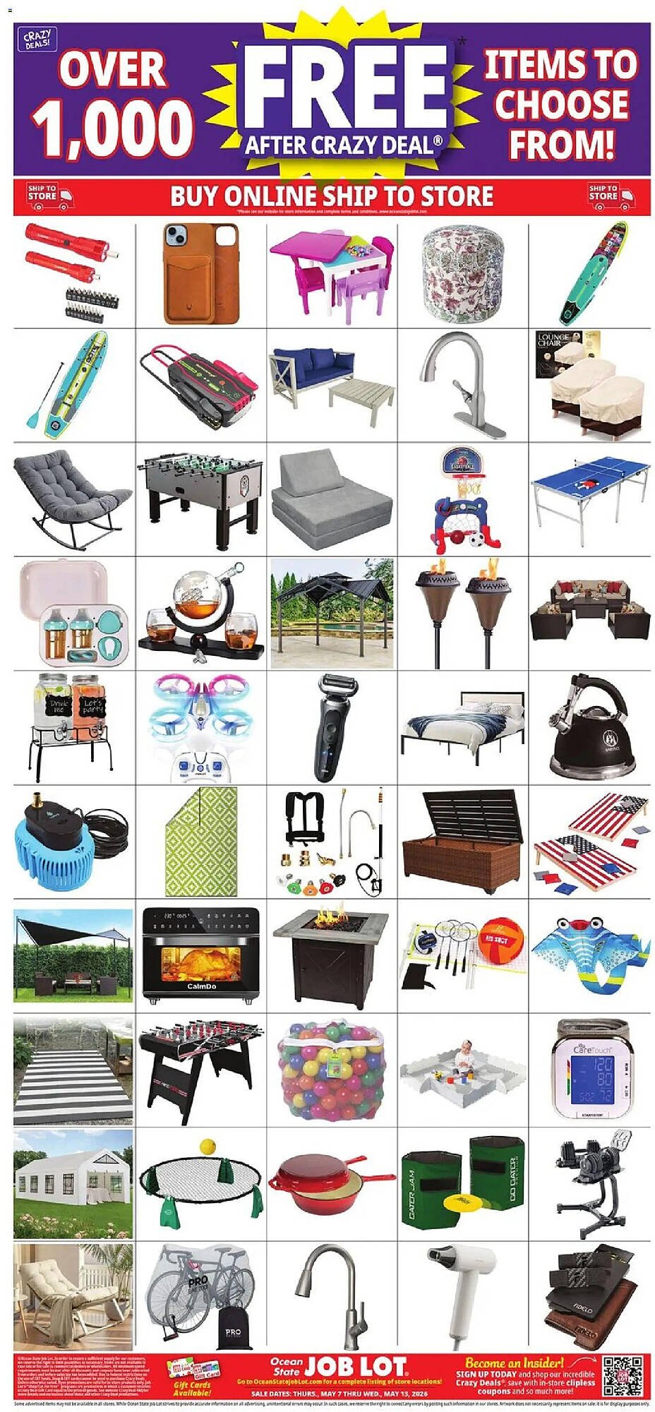 Ocean State Job Lot flyer