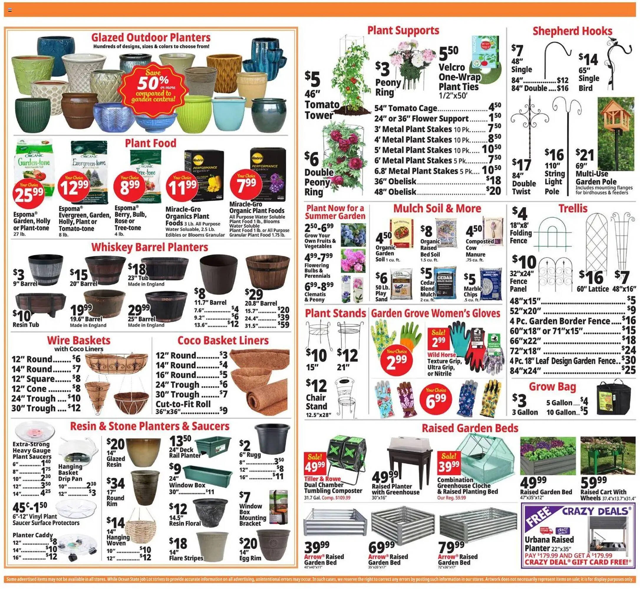 Ocean State Job Lot flyer