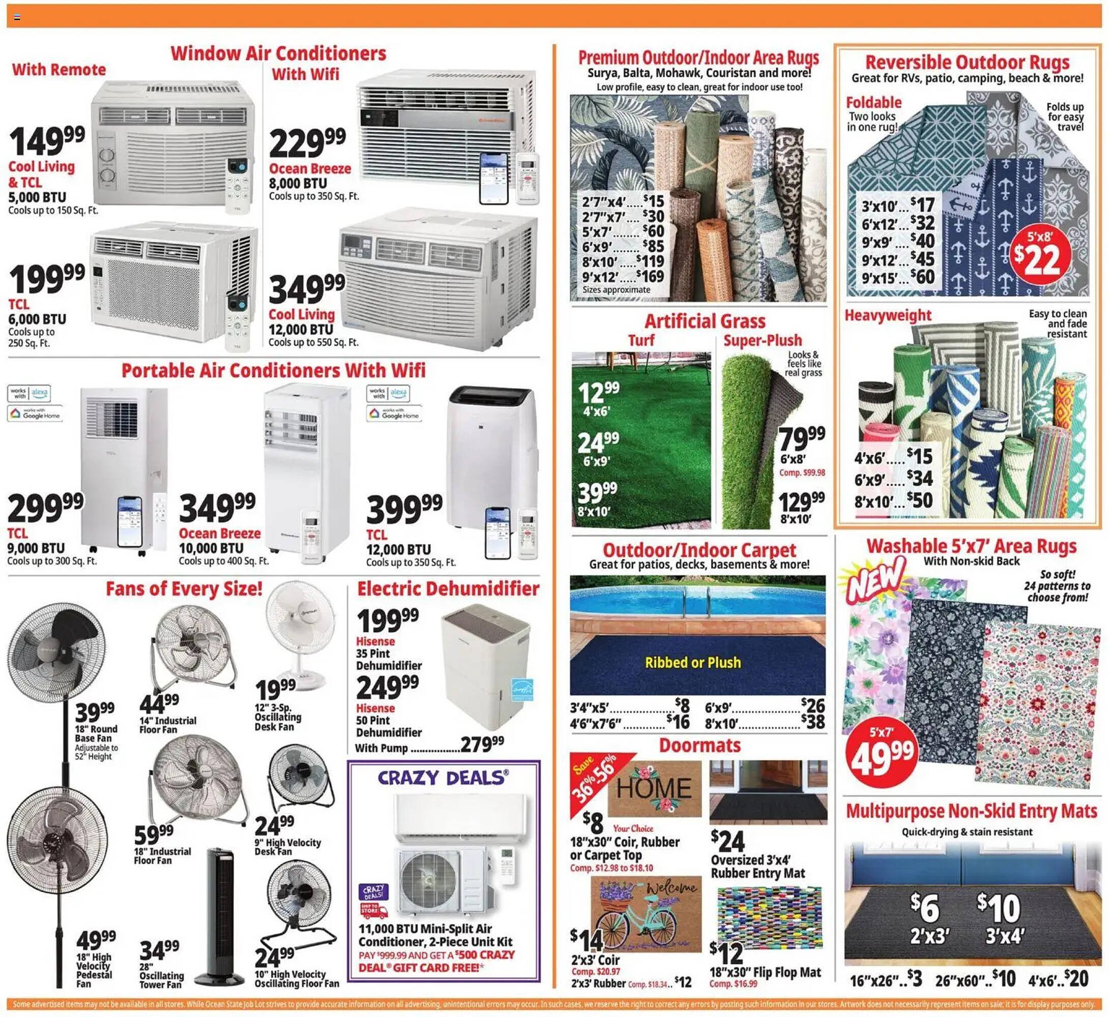 Ocean State Job Lot flyer