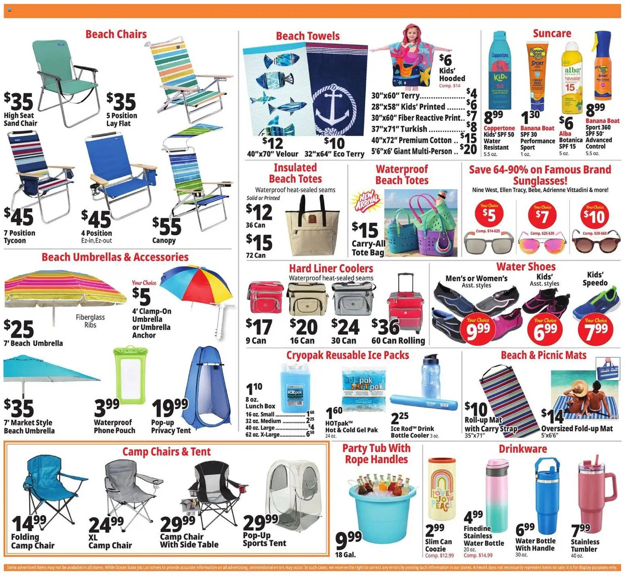 Ocean State Job Lot flyer