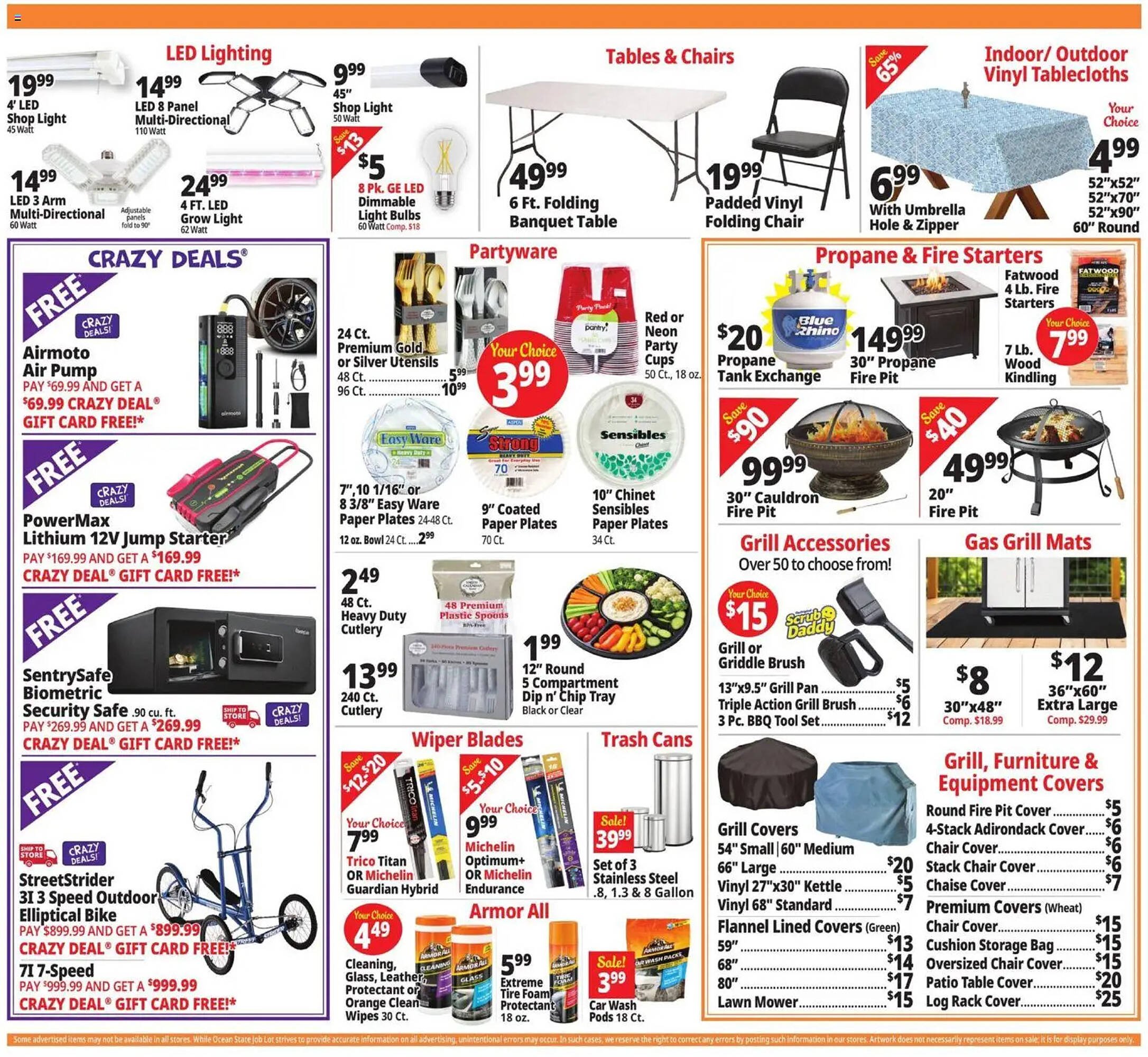 Ocean State Job Lot flyer