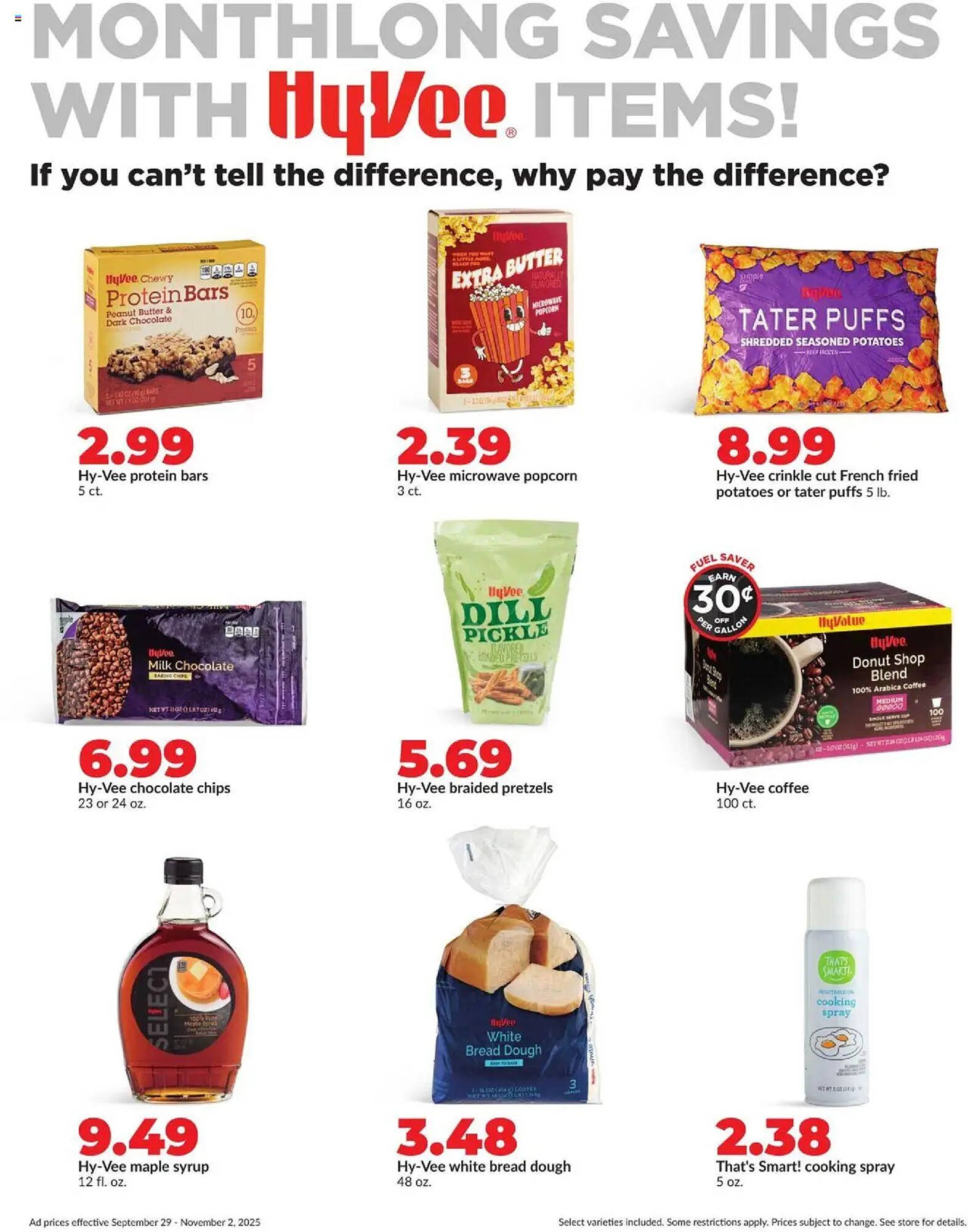 Hy-Vee weekly ad (2025-09-29 - 2025-11-02) | 6