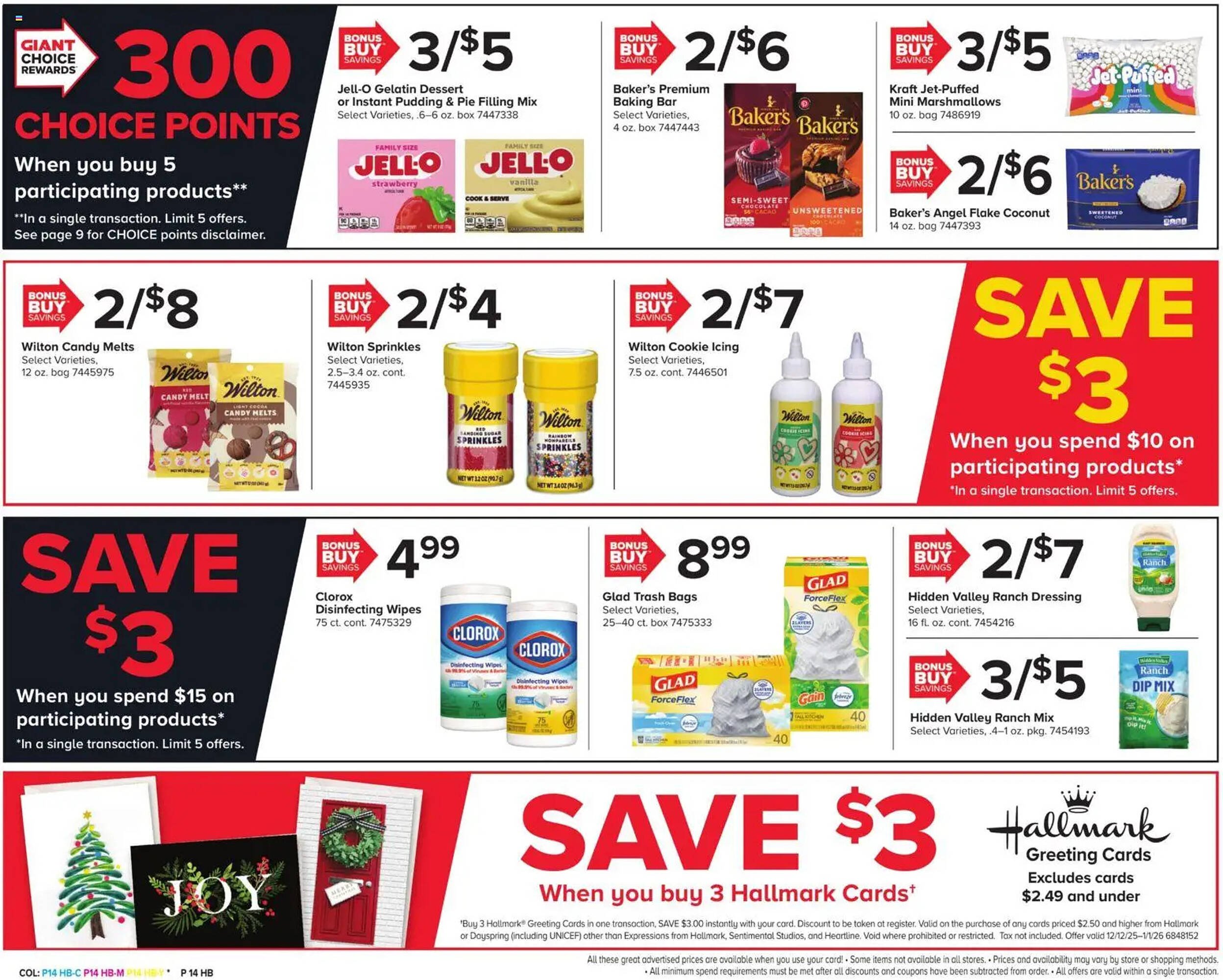 GIANT weekly ad