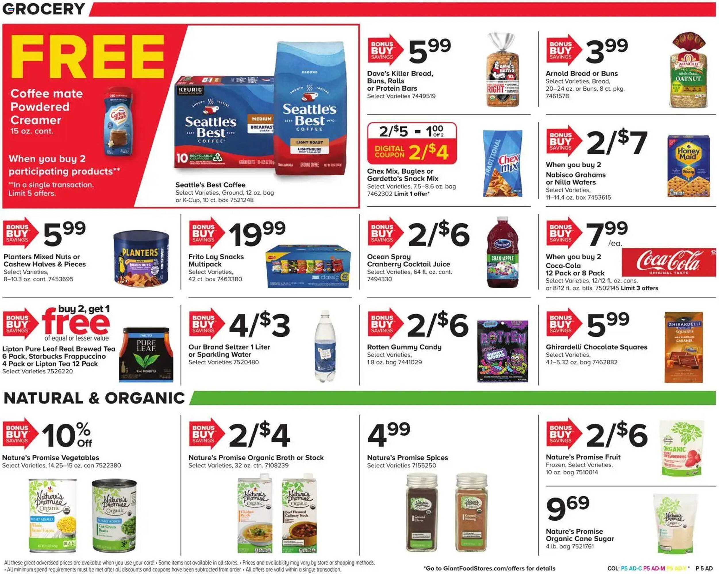 GIANT weekly ad