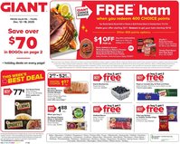 GIANT weekly ad