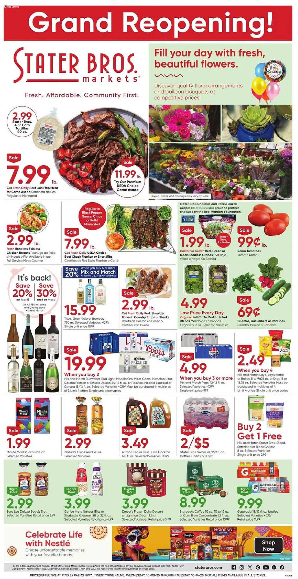 Stater Bros weekly ad (2025-10-08 - 2025-10-15) | 1