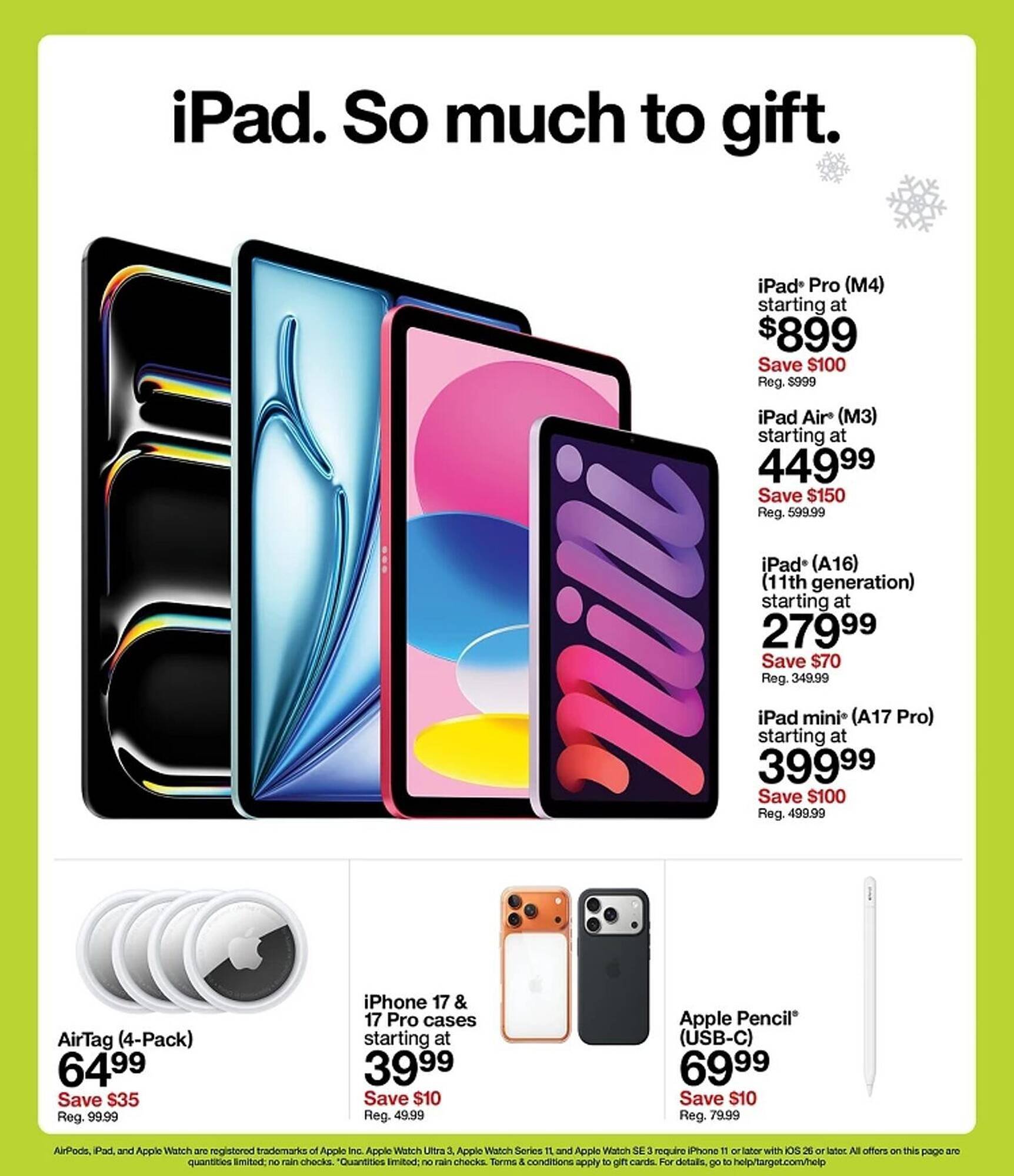 Target weekly ad
