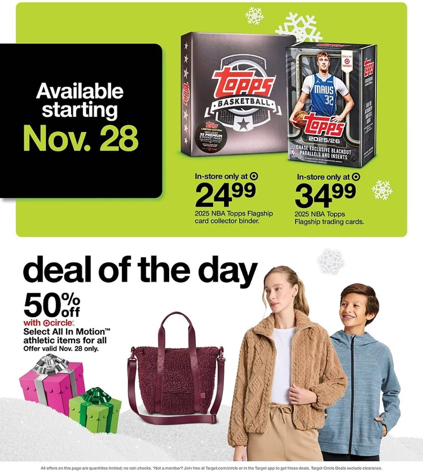 Target weekly ad