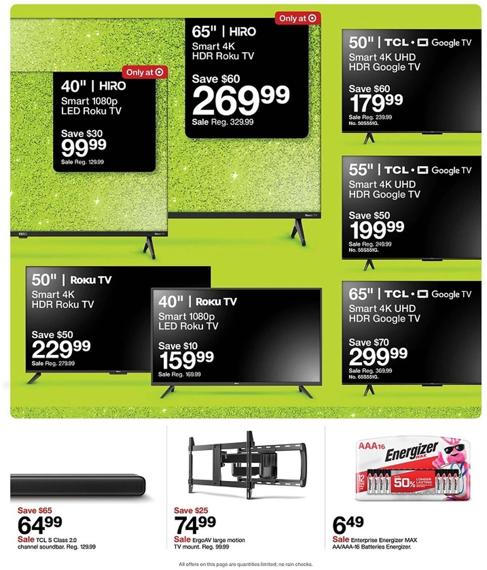Target weekly ad