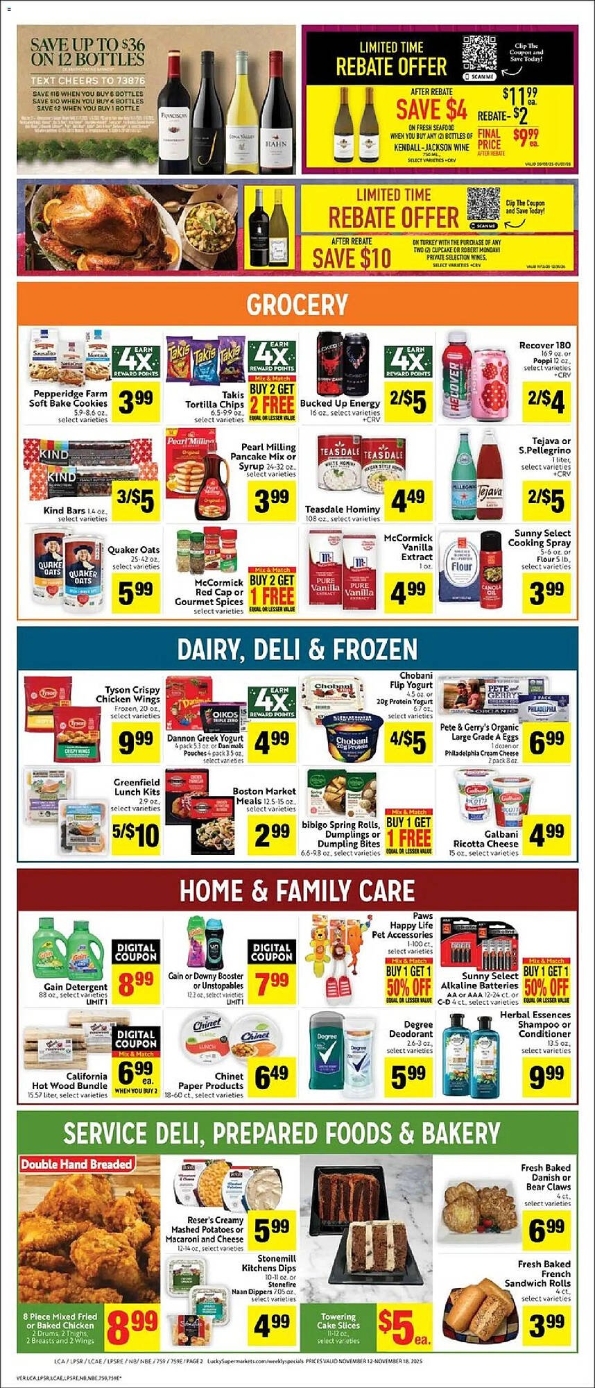 Lucky Supermarkets weekly ad (2025-11-12 - 2025-11-19) | 2
