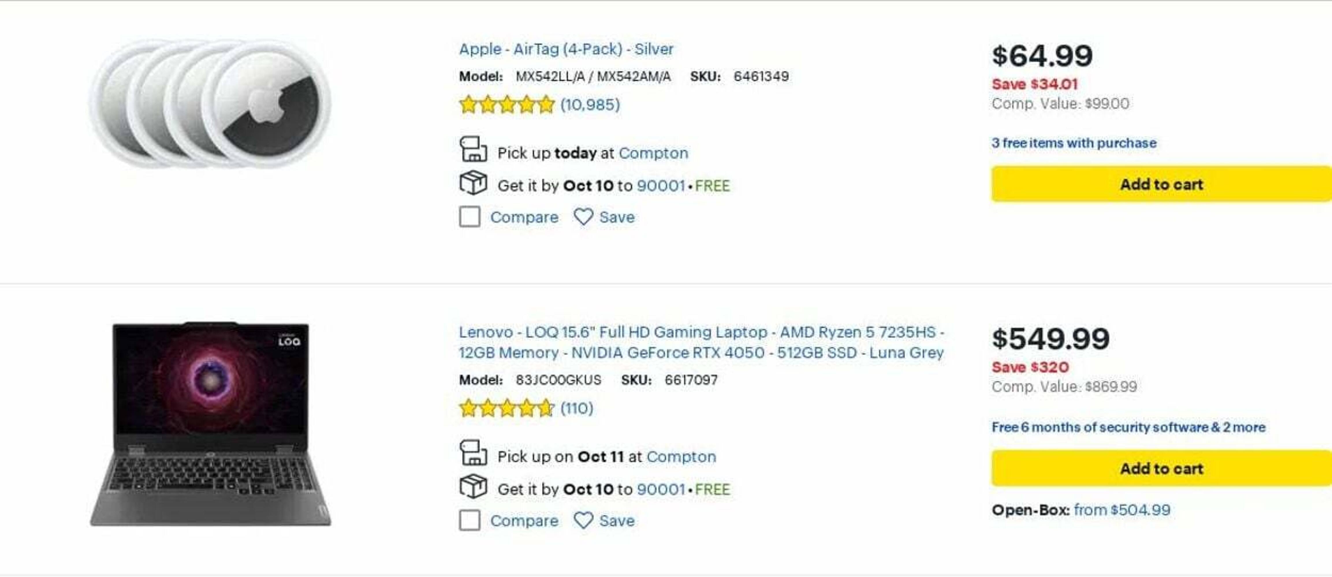 Best Buy weekly ad (2025-10-01 - 2025-10-31) | 1