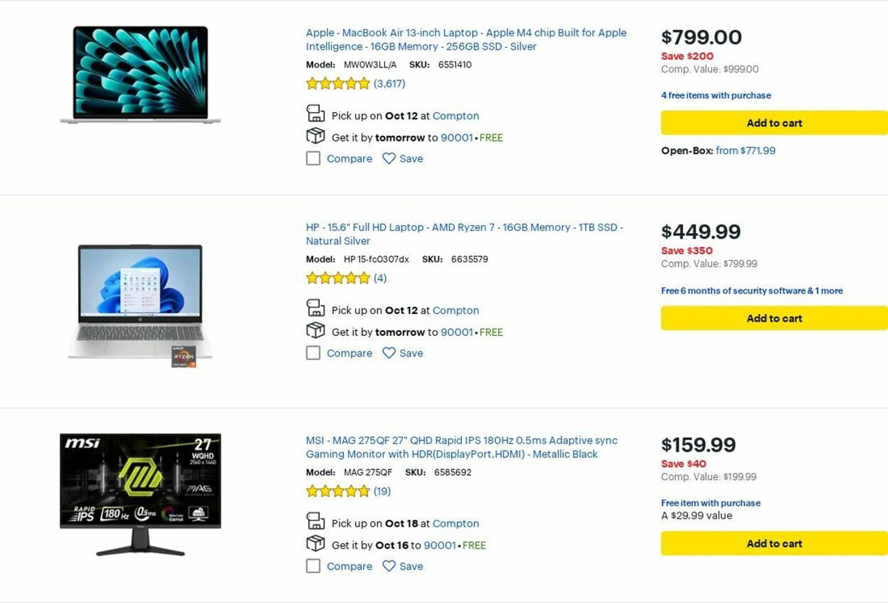 Best Buy weekly ad (2025-10-01 - 2025-10-31) | 32