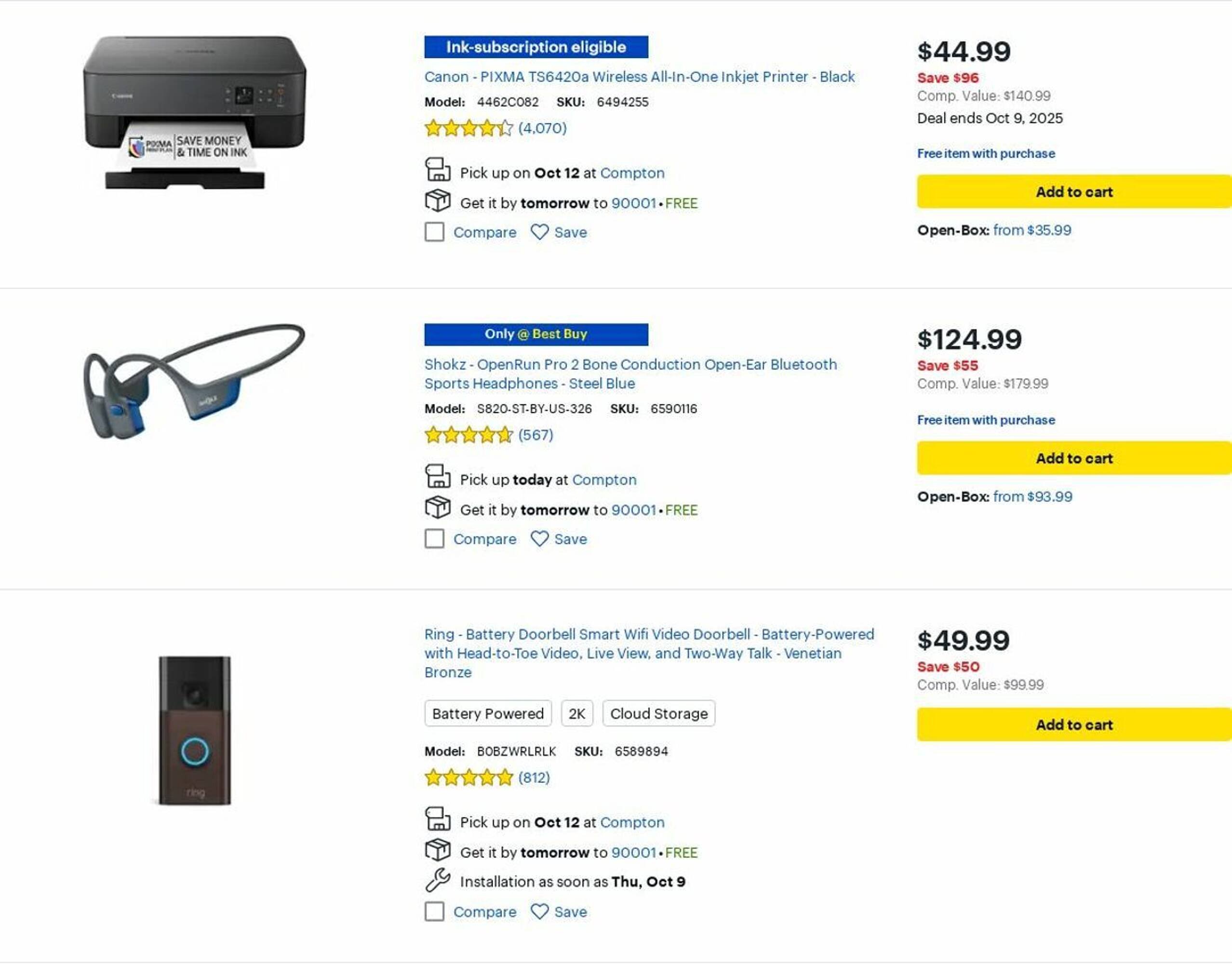 Best Buy weekly ad (2025-10-01 - 2025-10-31) | 34