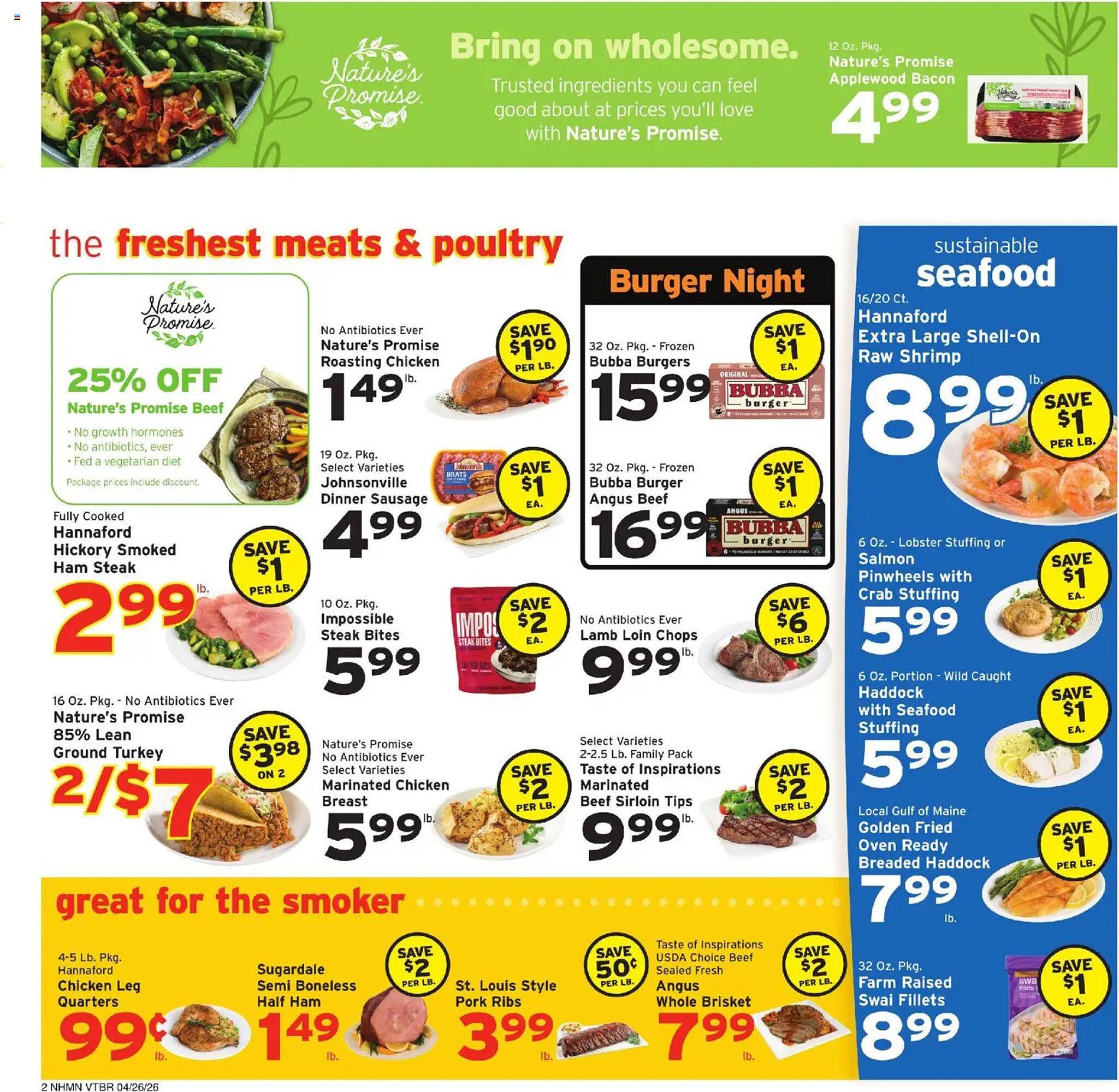 Hannaford flyer