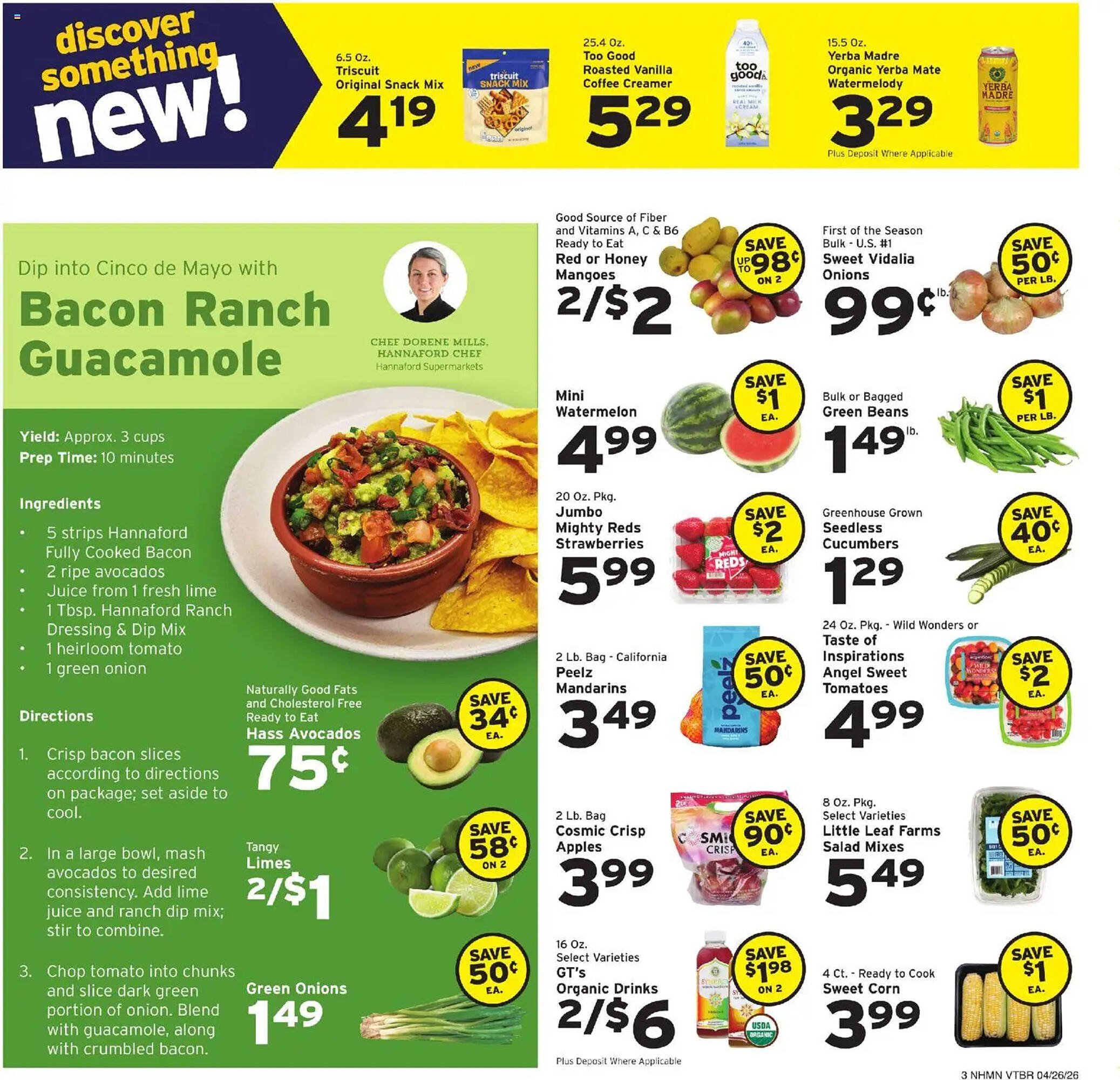 Hannaford flyer