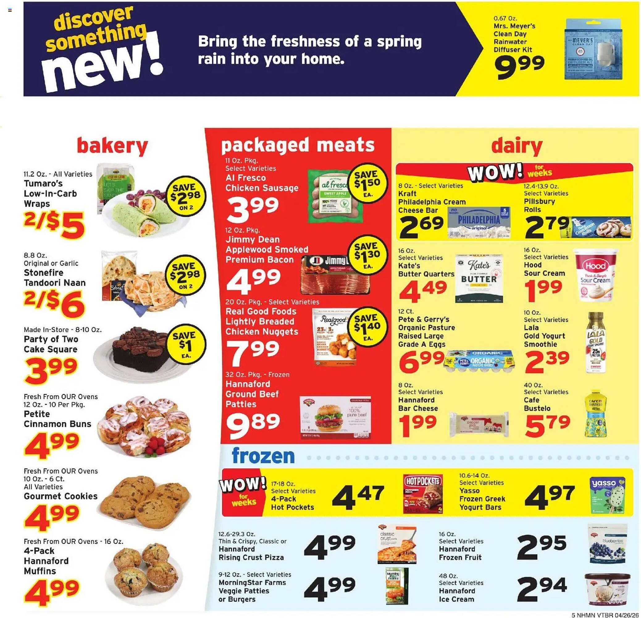 Hannaford flyer