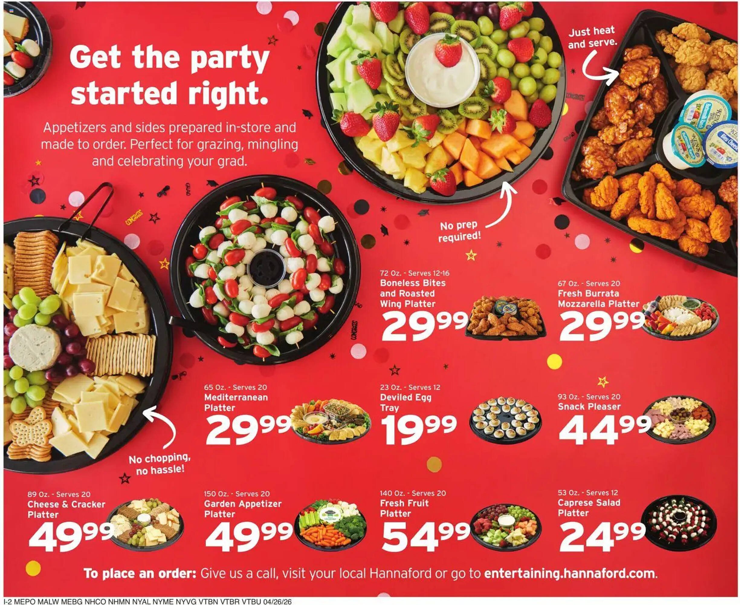 Hannaford flyer