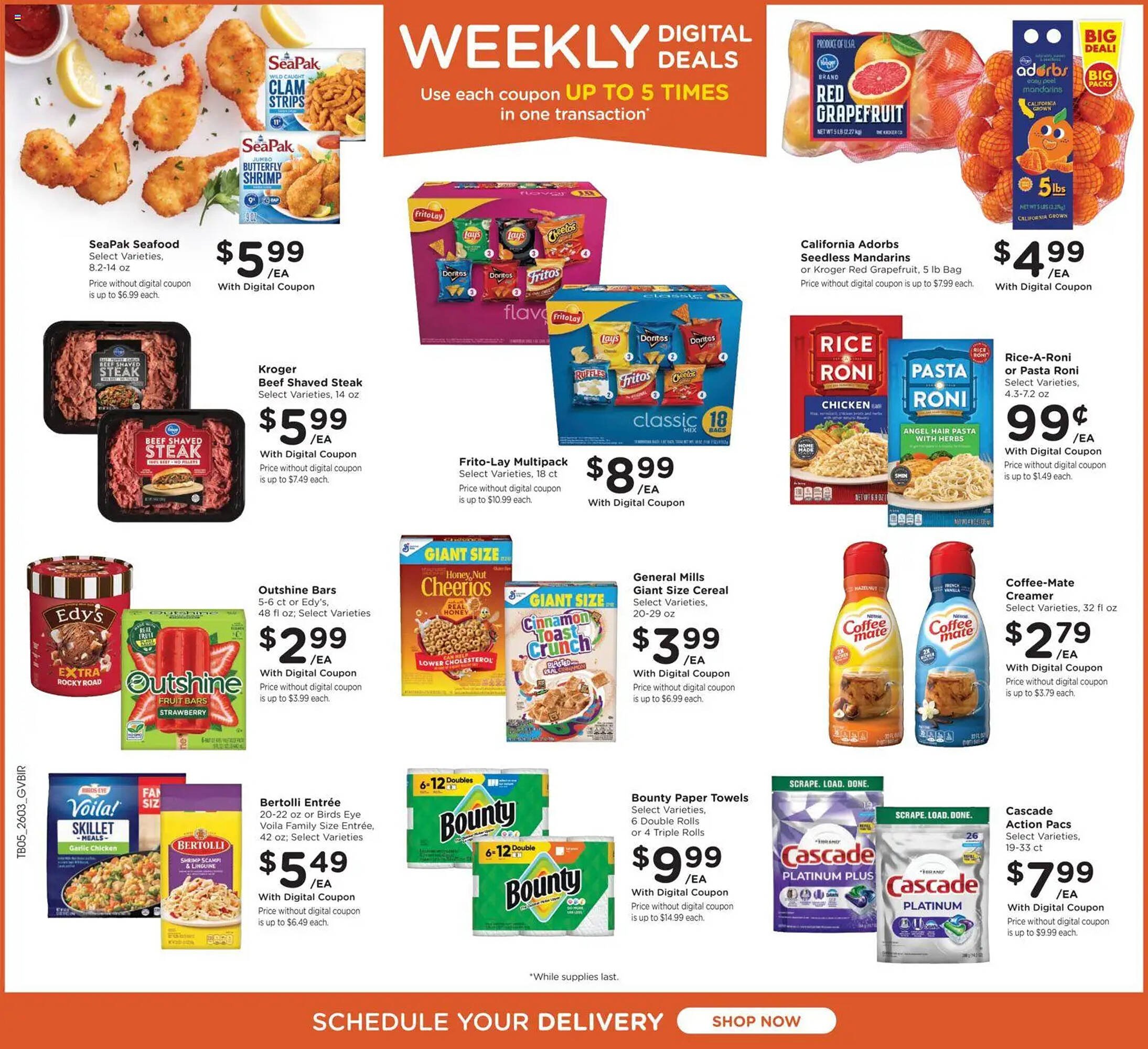 Kroger weekly ad