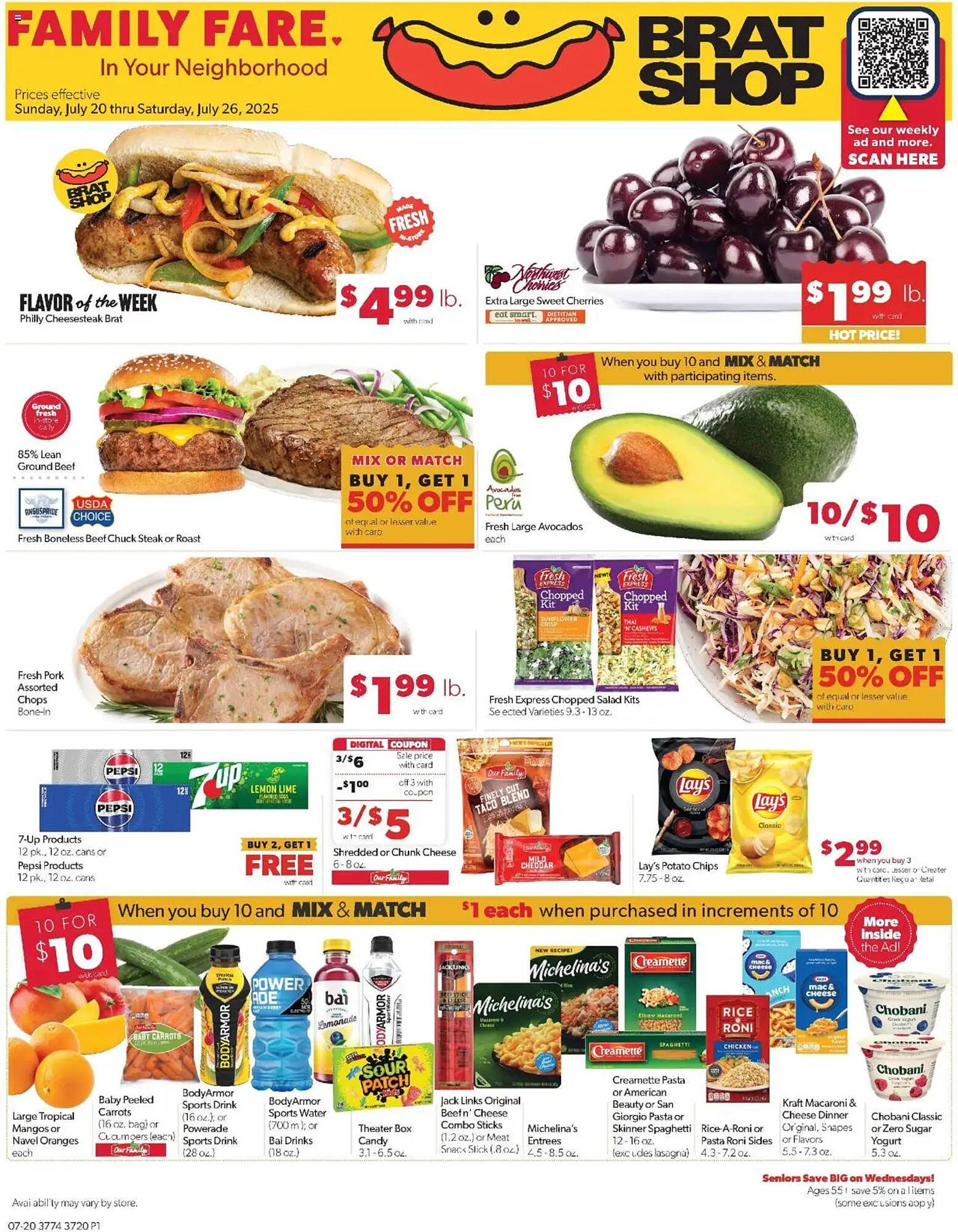 Family Fare Weekly Ad (2025-07-20 - 2025-07-26) | 1