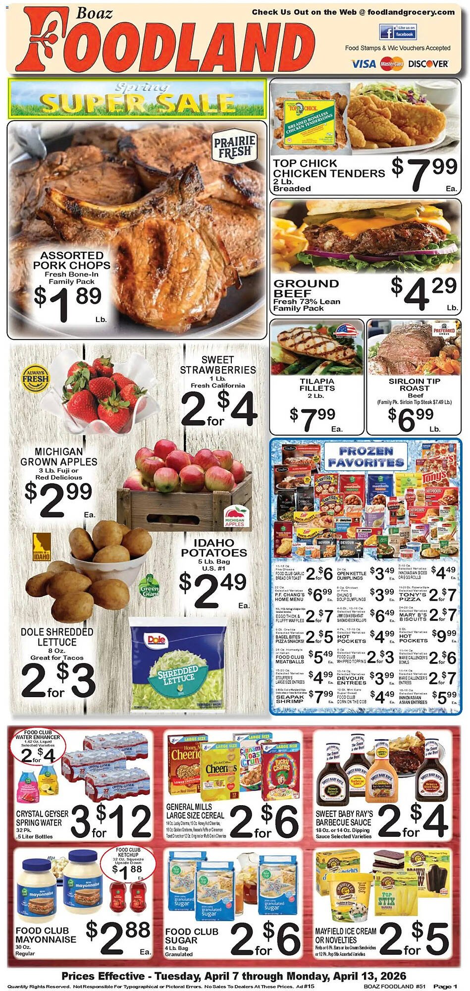 Foodland weekly ad