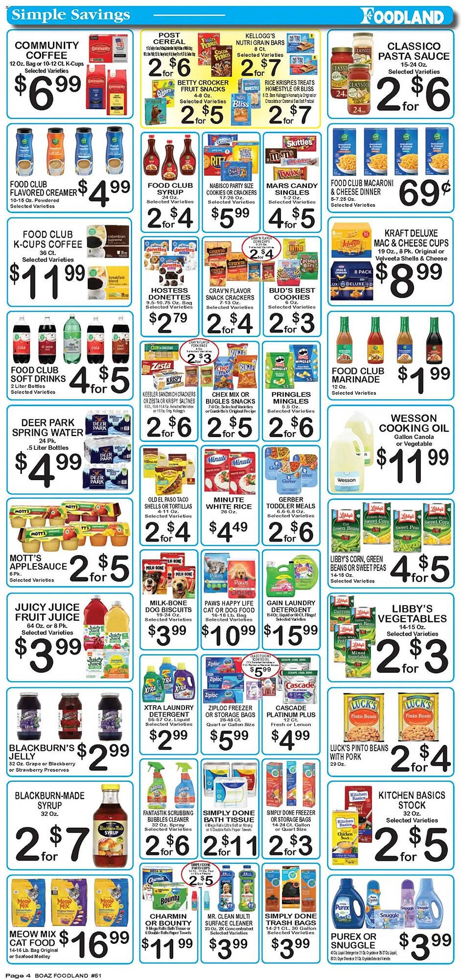 Foodland weekly ad