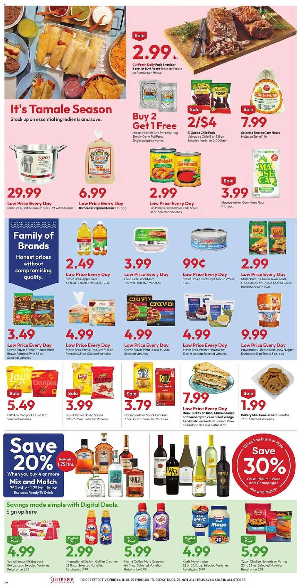 Stater Bros weekly ad