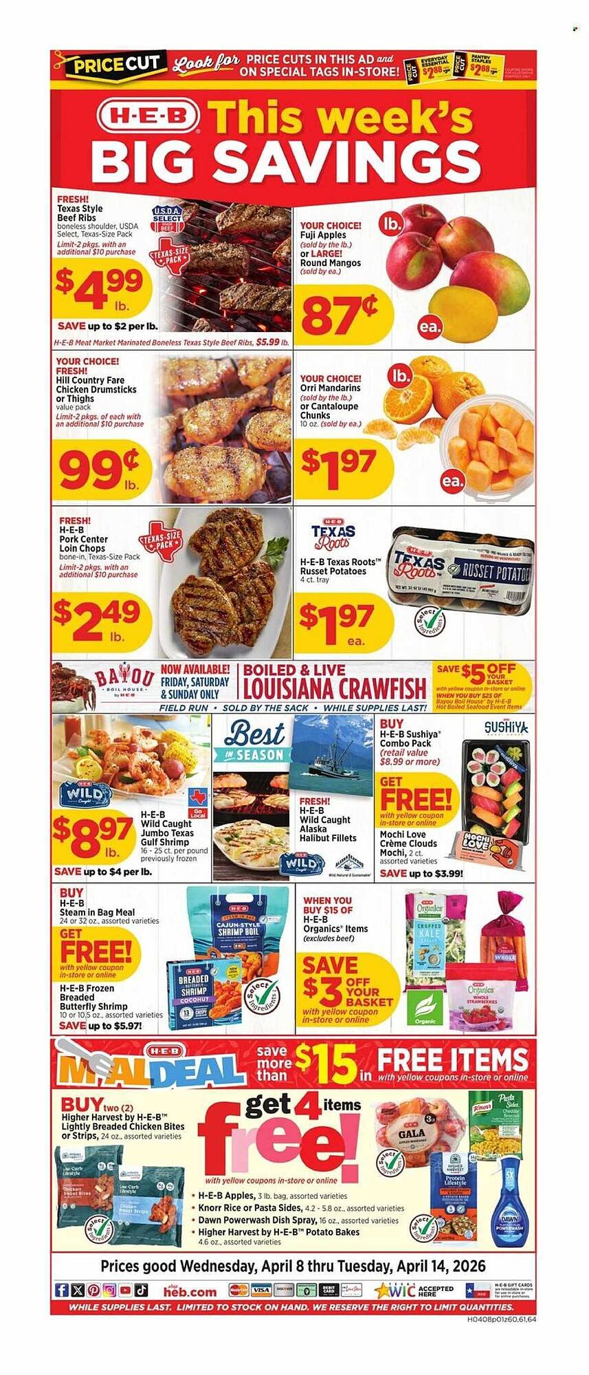 H-E-B weekly ad