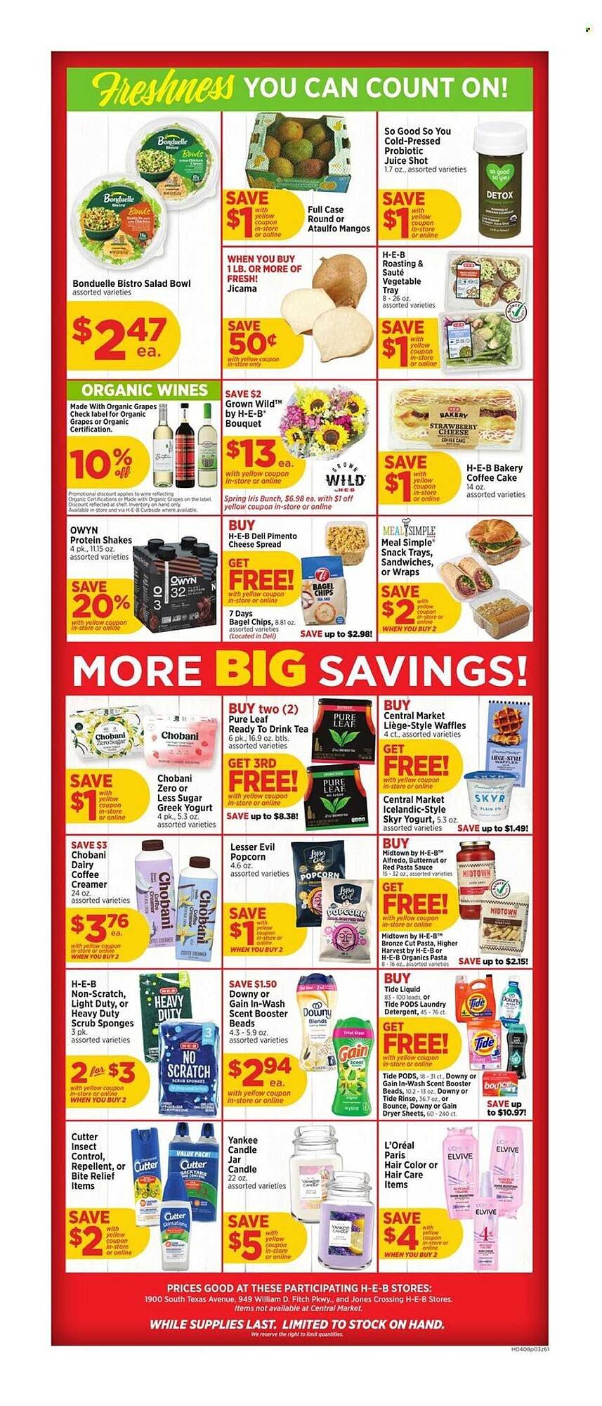H-E-B weekly ad