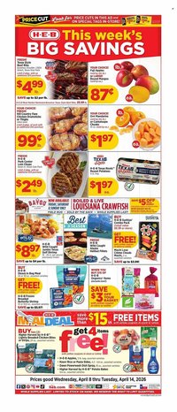 H-E-B weekly ad