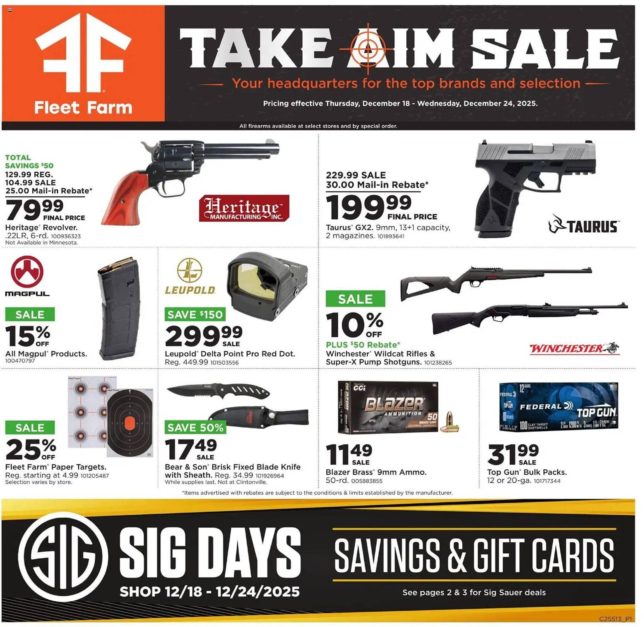 Mills Fleet Farm weekly ad